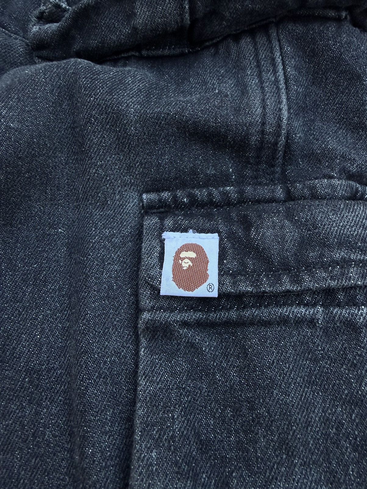 Bape Bape Denim Cargo Pants Size US 30 / EU 46 - 4 Thumbnail