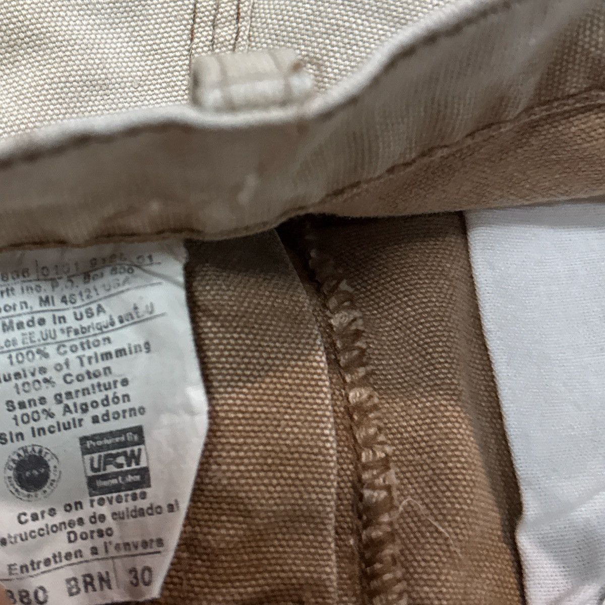 Carhartt Vintage carhartt double knee short! Size US 30 / EU 46 - 4 Thumbnail