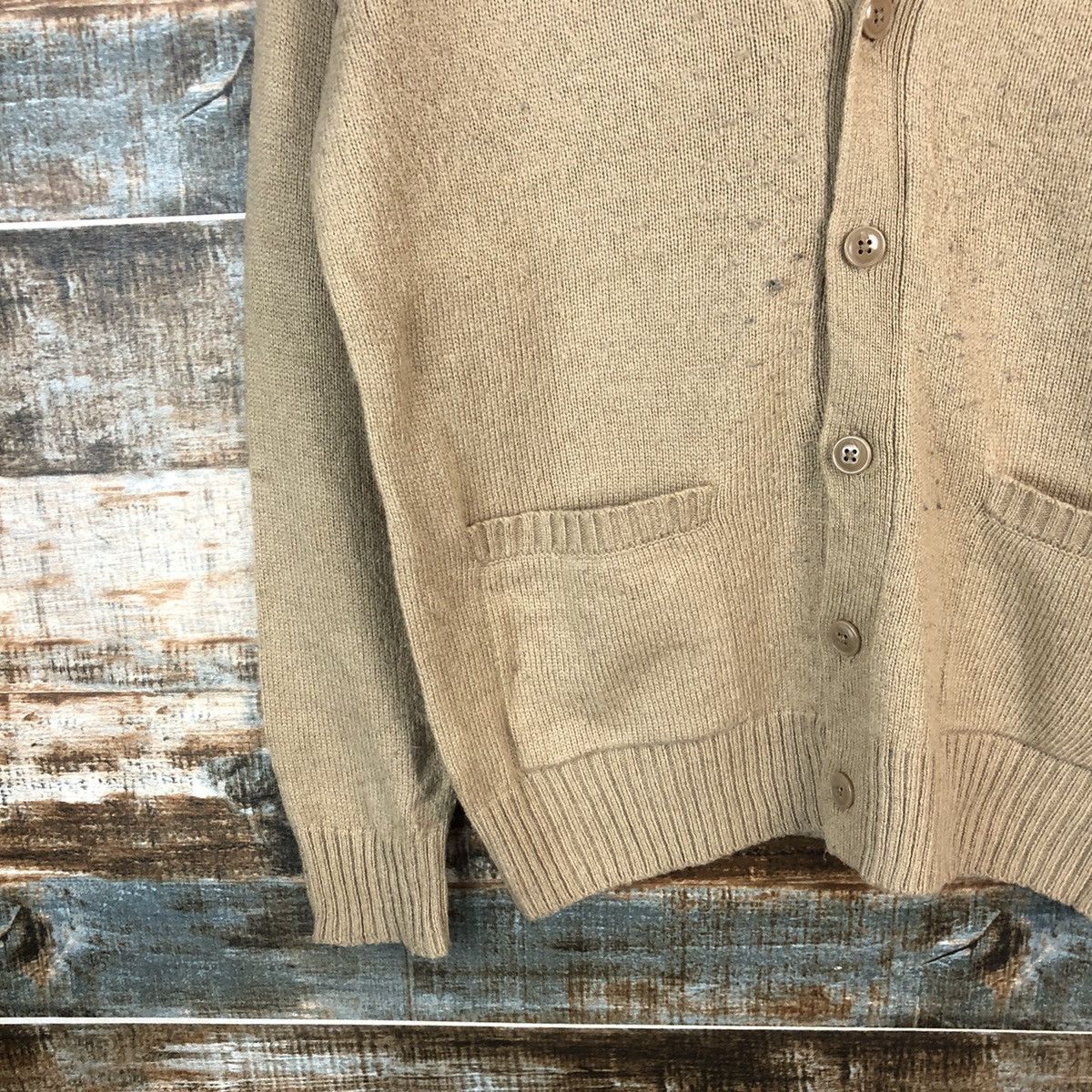 GU GU Brown Cardigan japan vintage Knitwear #A1807 Size US S / EU 44-46 / 1 - 7 Thumbnail