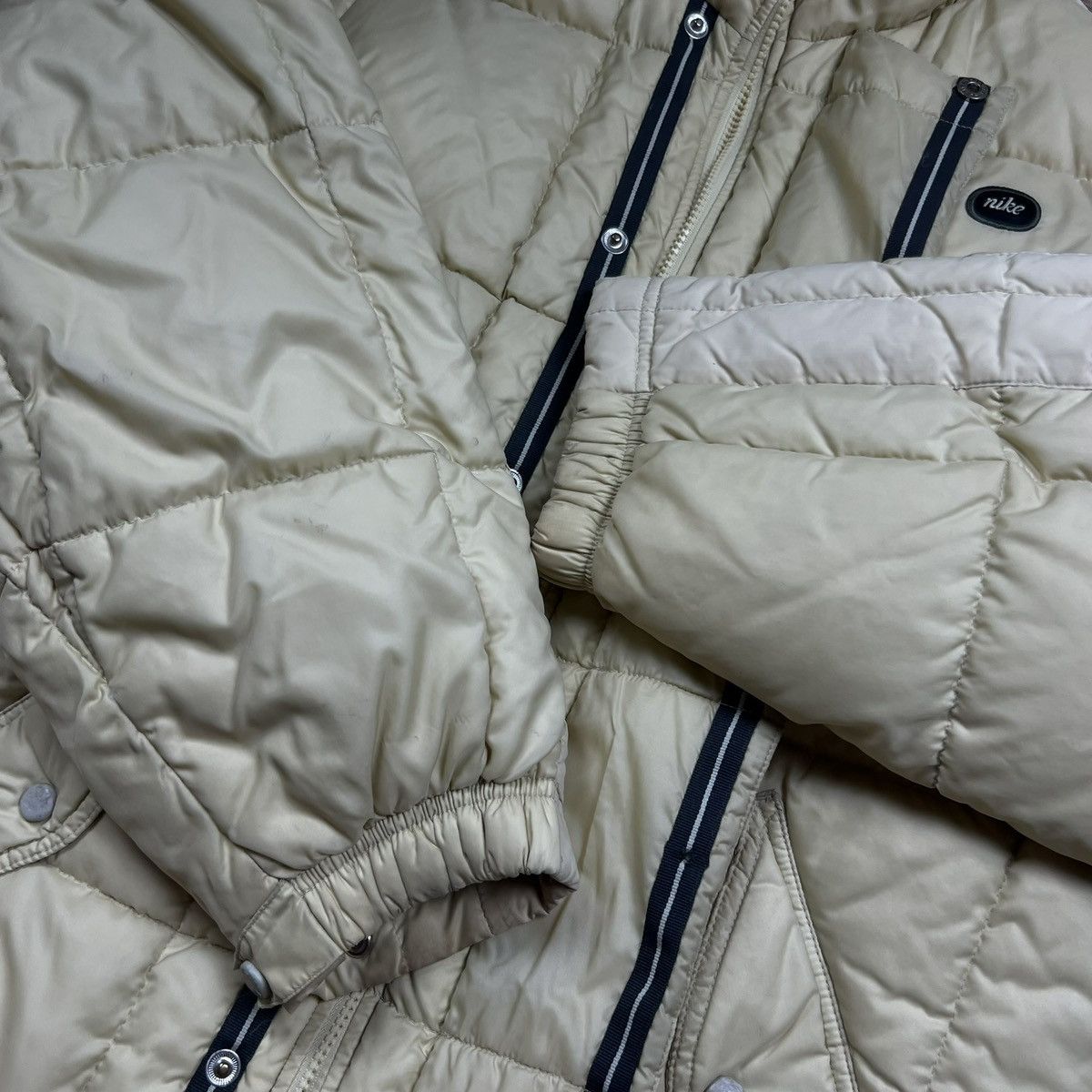 Nike 90s Nike Retro Logo Vintage Y2K Gorpcore Puffer Down Jacket Size US M / EU 48-50 / 2 - 7 Thumbnail