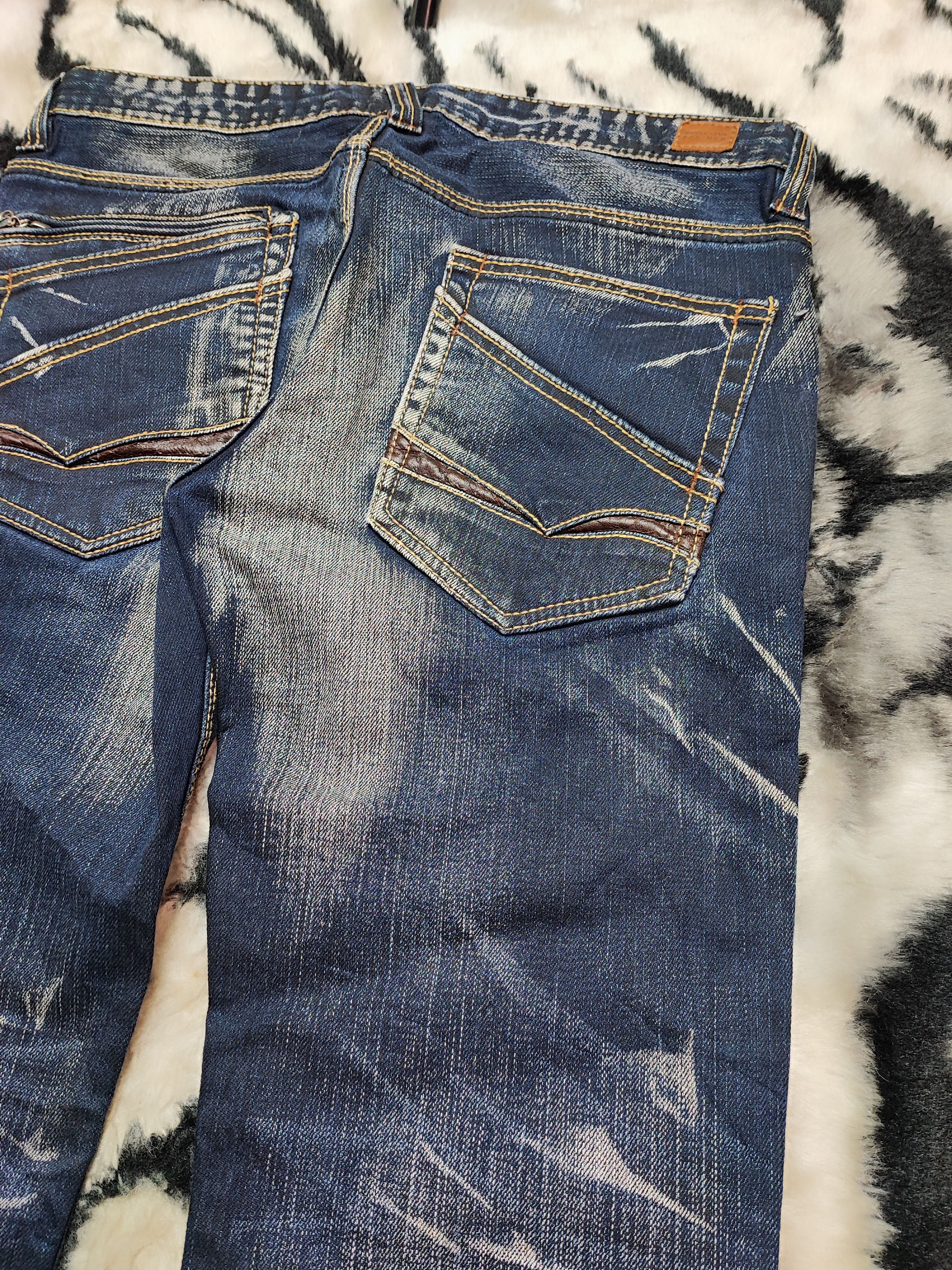 If Six Was Nine Nicole Club Distress Jeans Size US 30 / EU 46 - 16 Thumbnail