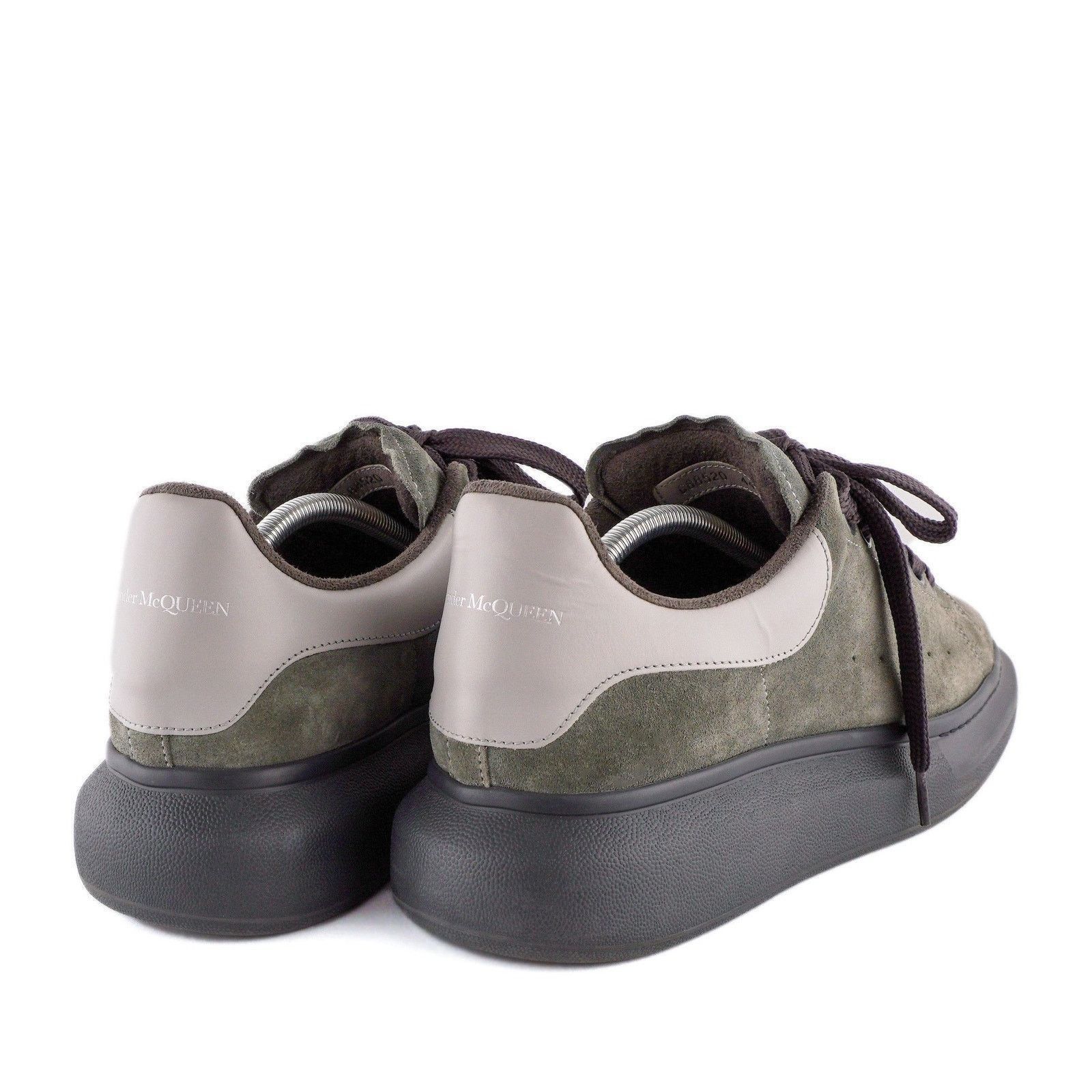 Alexander McQueen Alexander Mcqueen Grey Logo Embossed Oversized Sneakers Size US 11 / EU 44 - 4 Thumbnail