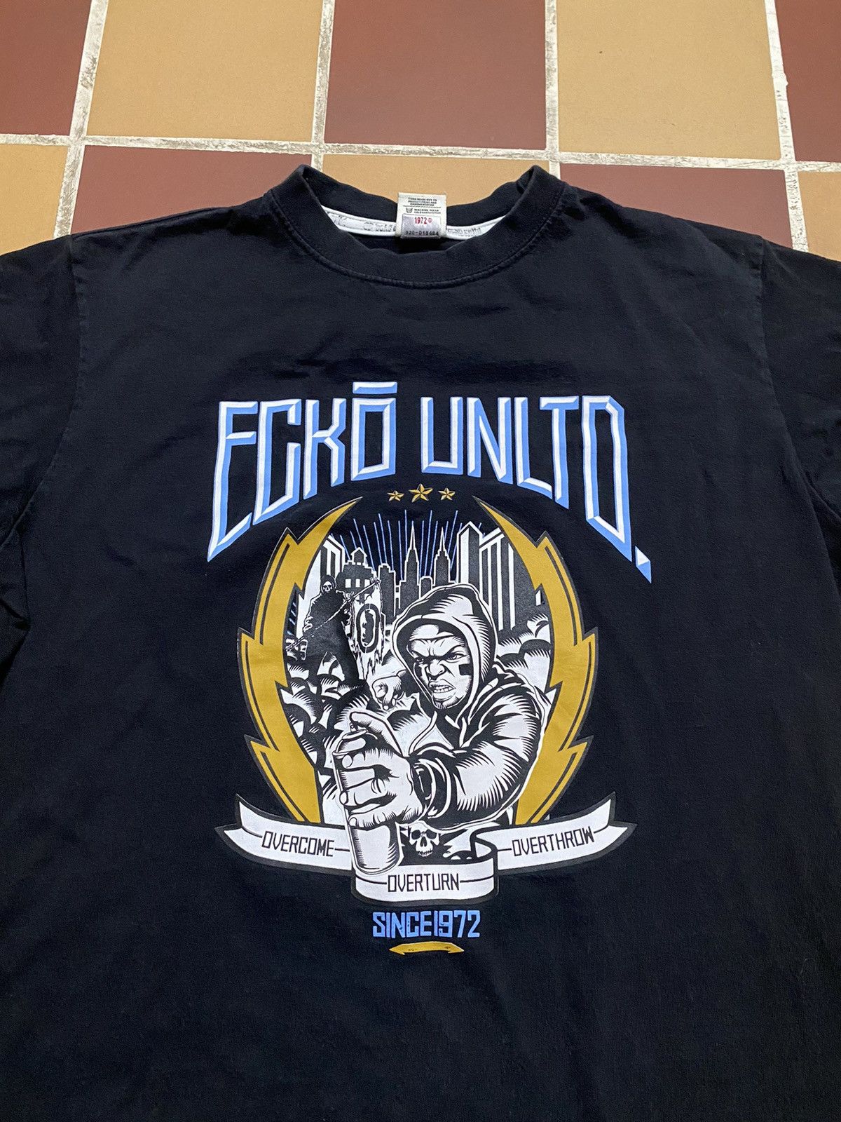 Ecko Unltd. × Vintage Vintage Y2K Echo Unltd skater tee shirt Size US M / EU 48-50 / 2 - 2 Thumbnail