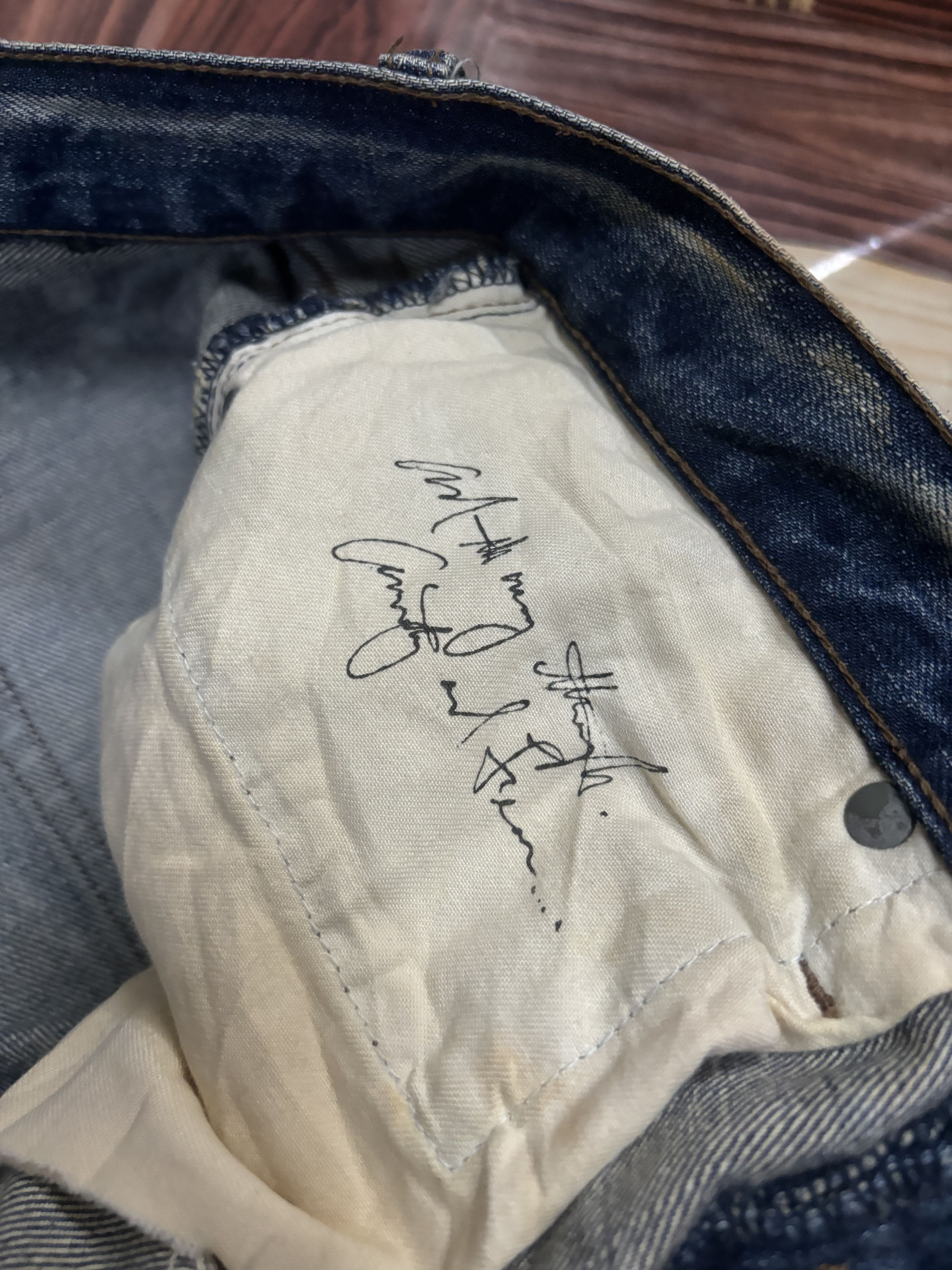 Fagassent Toshiki Aoki FAGASSENT TOSHIKI AOKI BLEACH DESTROYED DENIM JEANS Size US 32 / EU 48 - 11 Thumbnail