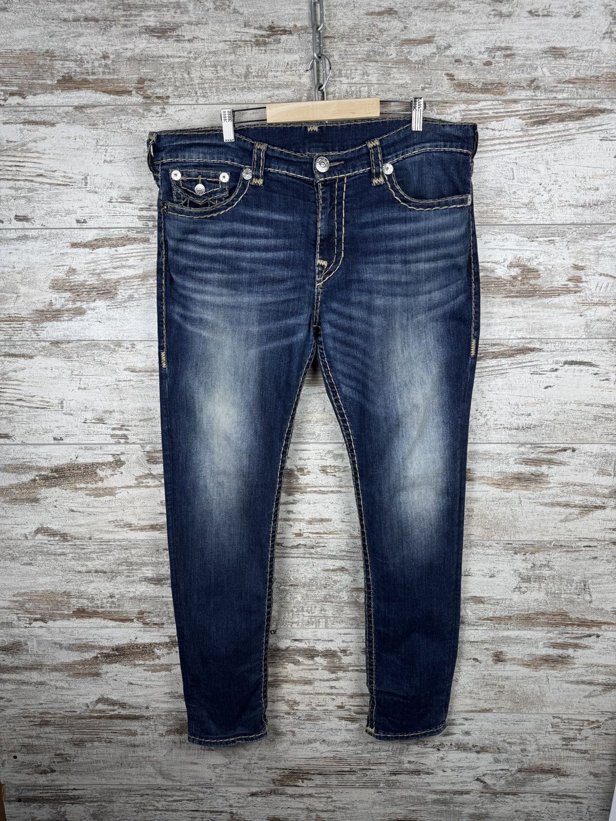 True Religion Mens Vintage True Religion Jeans denim opium japanese pants Size US 38 / EU 54 - 2 Thumbnail