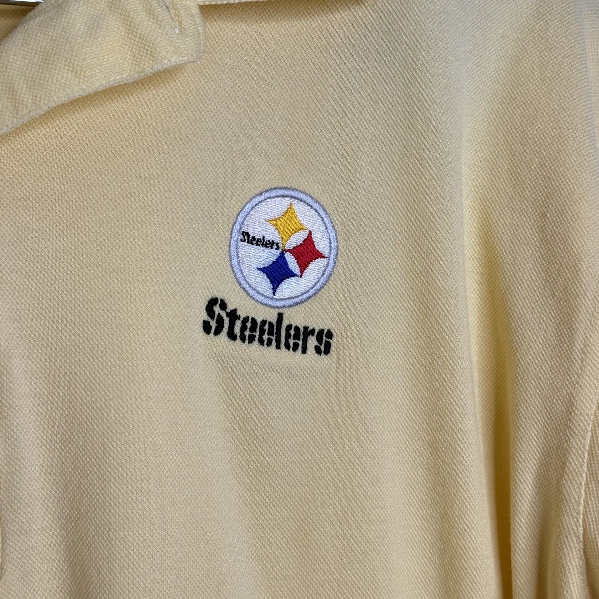Greg Norman Greg Norman Pittsburgh Steelers Polo Shirt Yellow MLarge Size US L / EU 52-54 / 3 - 2 Thumbnail