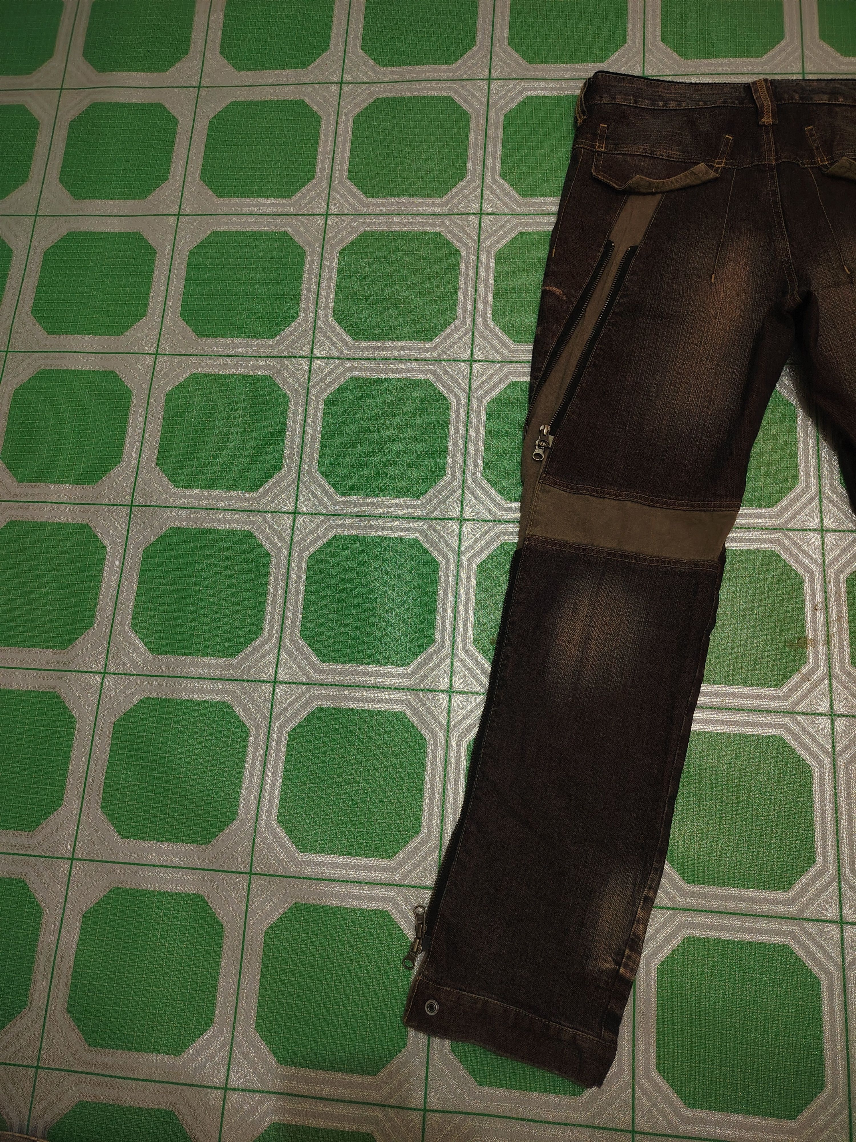 PPFM Japanese PPFM multi zipper bondage tactical jeans Size US 32 / EU 48 - 15 Thumbnail