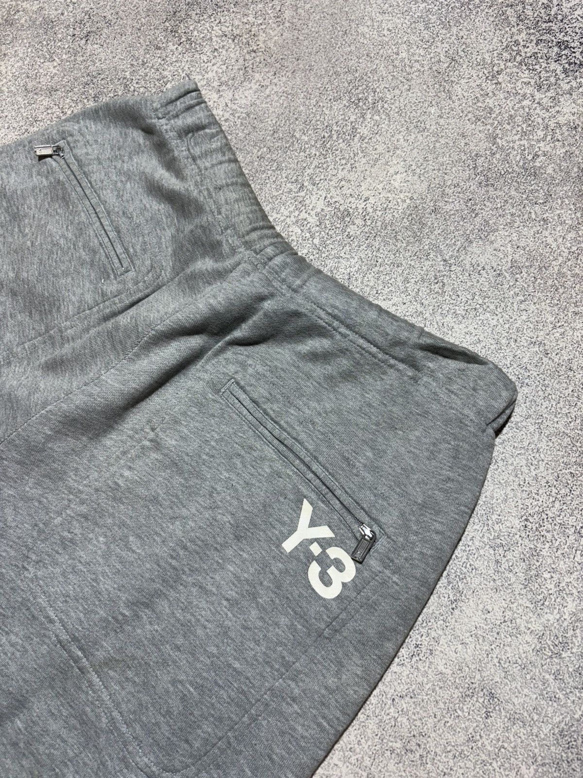 Adidas × Yohji Yamamoto Adidas Y3 Cargo Pocket Mens M Yohji Yamamoto Joggers Grey Size US 32 / EU 48 - 3 Thumbnail