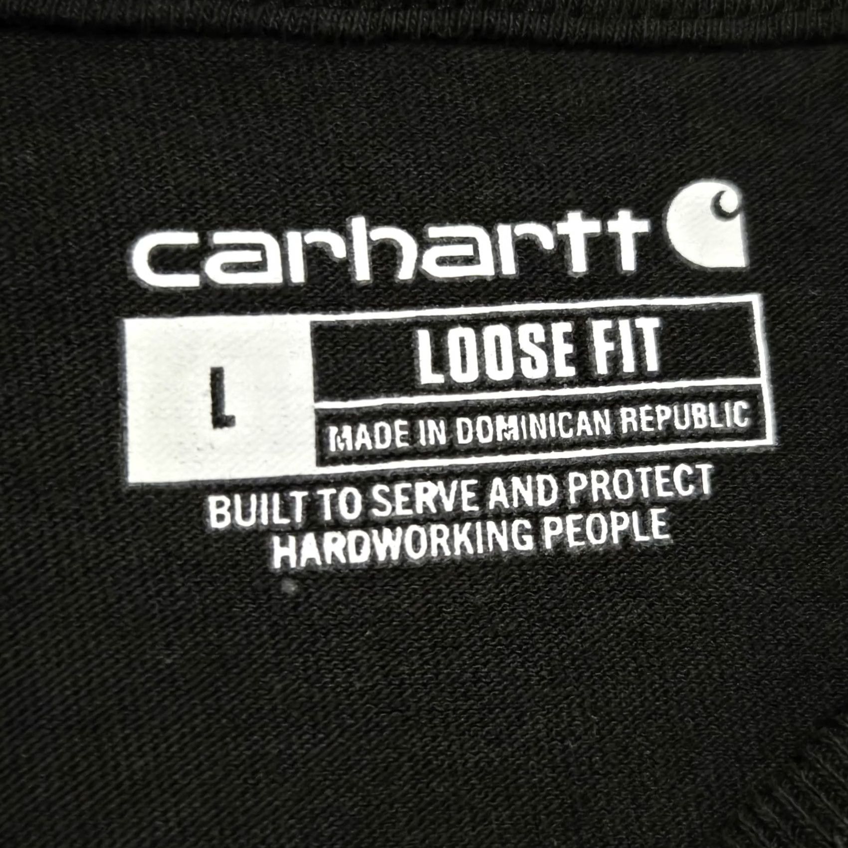 Carhartt Carhartt K87 T Shirt Black XXL Loose Fit 2XL PreLoved 100% Heavy Cotton Logo Pocket Crew Neck Men Shirt Regular Modern Classic Mens HERITAGE Size US L / EU 52-54 / 3 - 4 Thumbnail