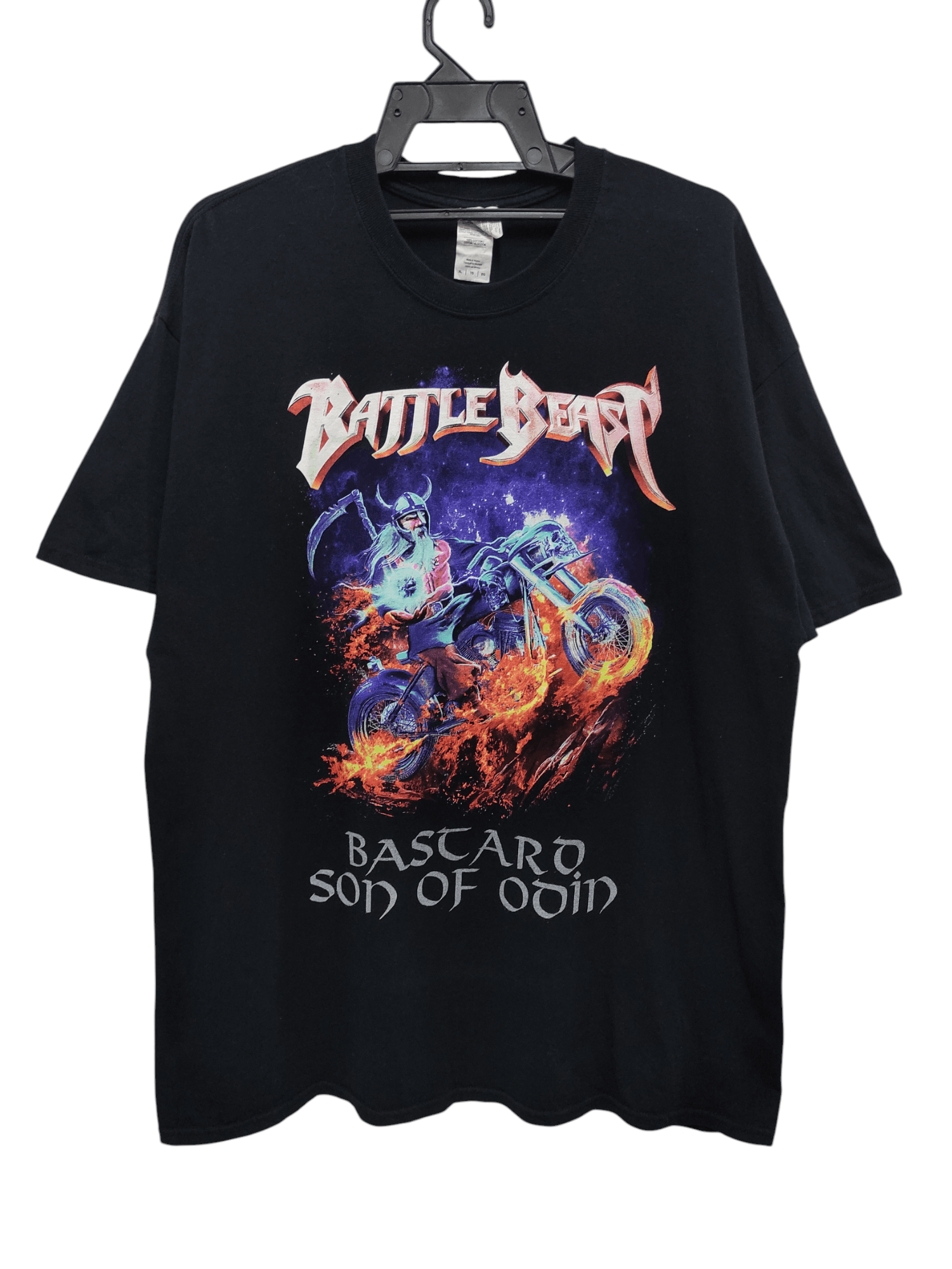 Band Tees BATTLE BEAST bastard son of odin promo tee Size US XL / EU 56 / 4 - 1 Thumbnail