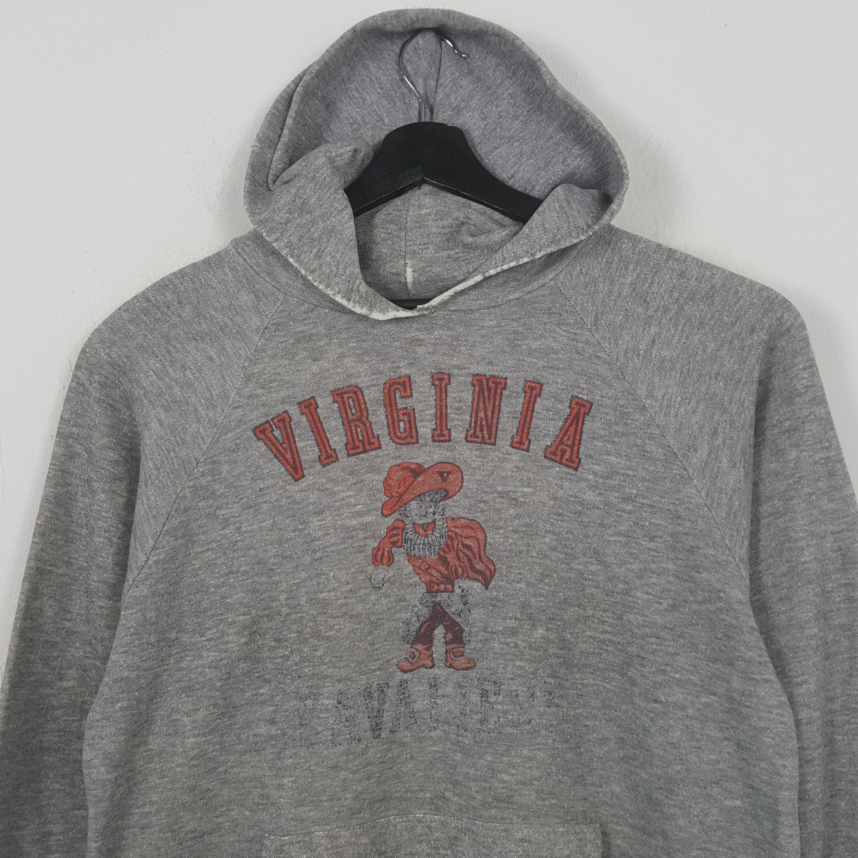 Vintage Virginia Streetwear Style Distressed Hoodie RR5 Size US M / EU 48-50 / 2 - 2 Thumbnail