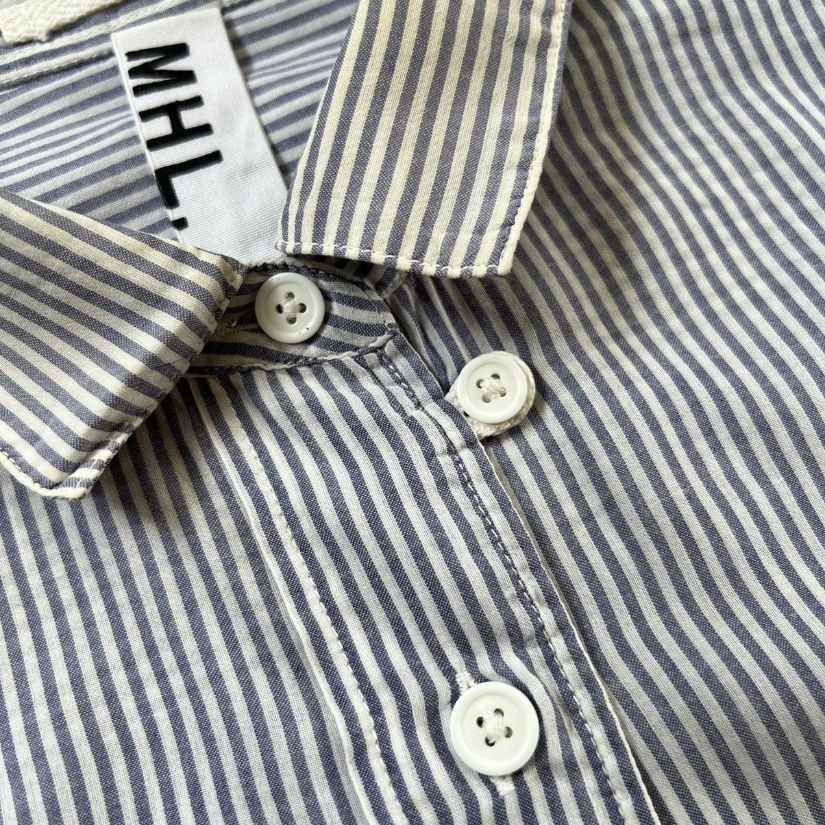 Margaret Howell Margaret Howell Stripe Long Sleeve Button up Shirt Size M / US 6-8 / IT 42-44 - 4 Thumbnail