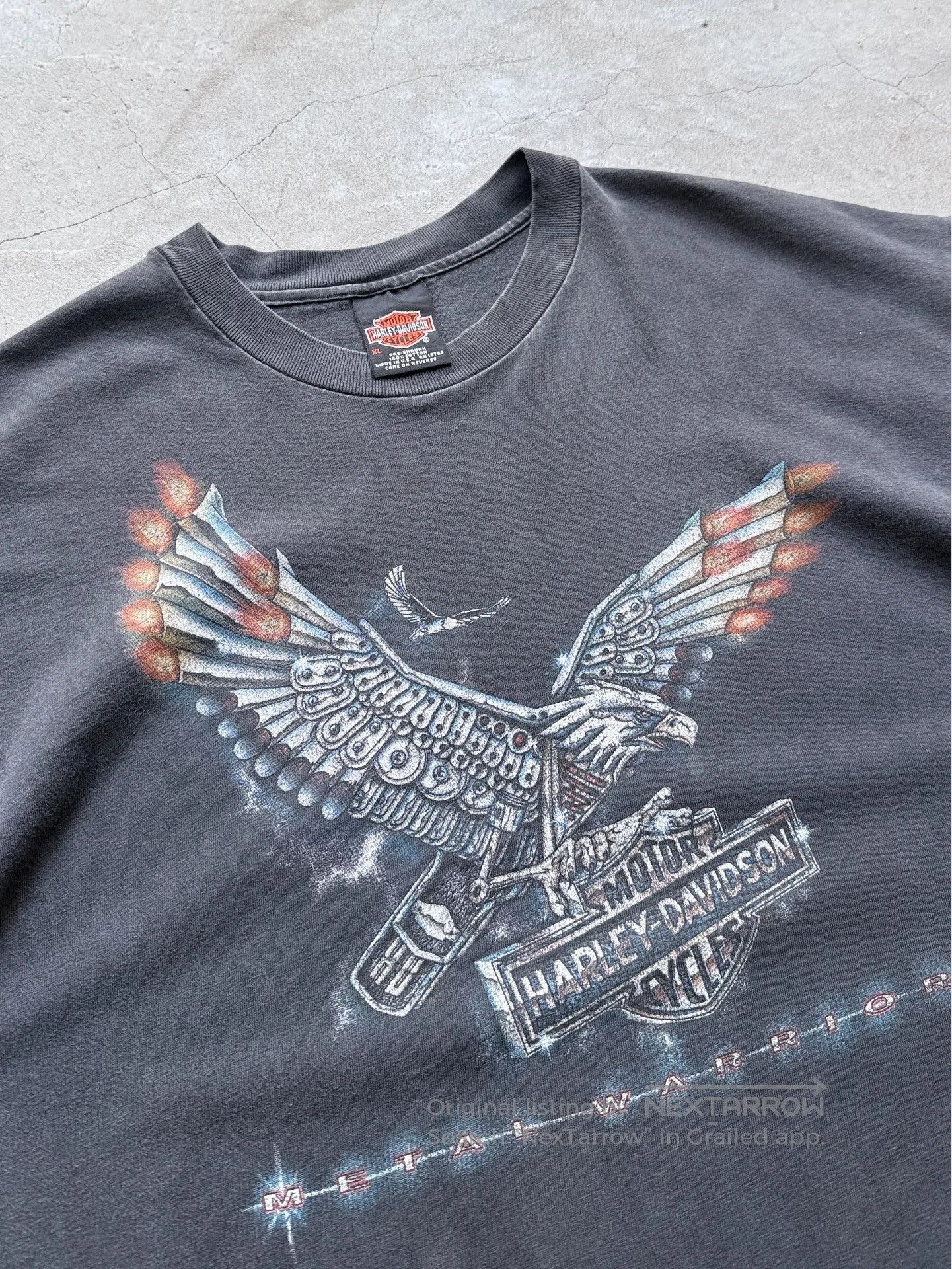 Vintage Vintage 1998 Harley Davidson Chopper Tee. Size US XL / EU 56 / 4 - 3 Thumbnail