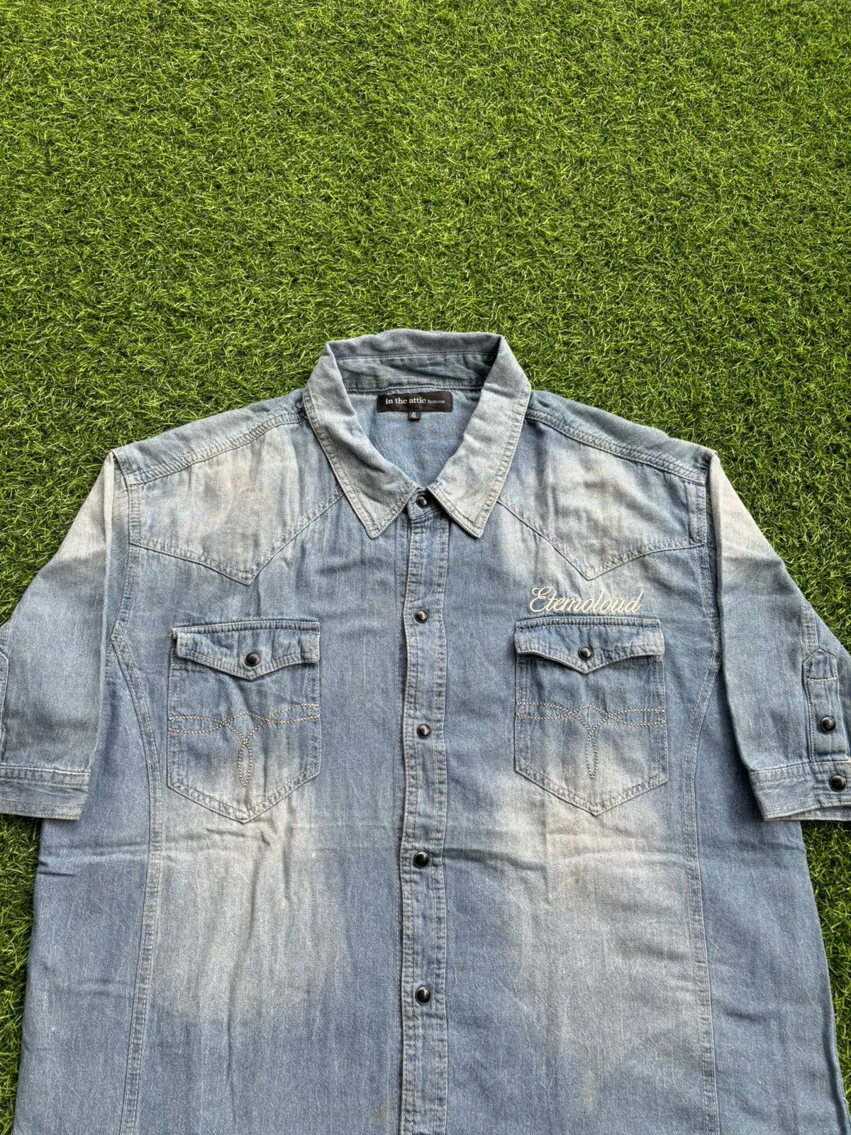 In The Attic Y2k In the Attic Homme Slumber Shirt Size US XL / EU 56 / 4 - 2 Thumbnail