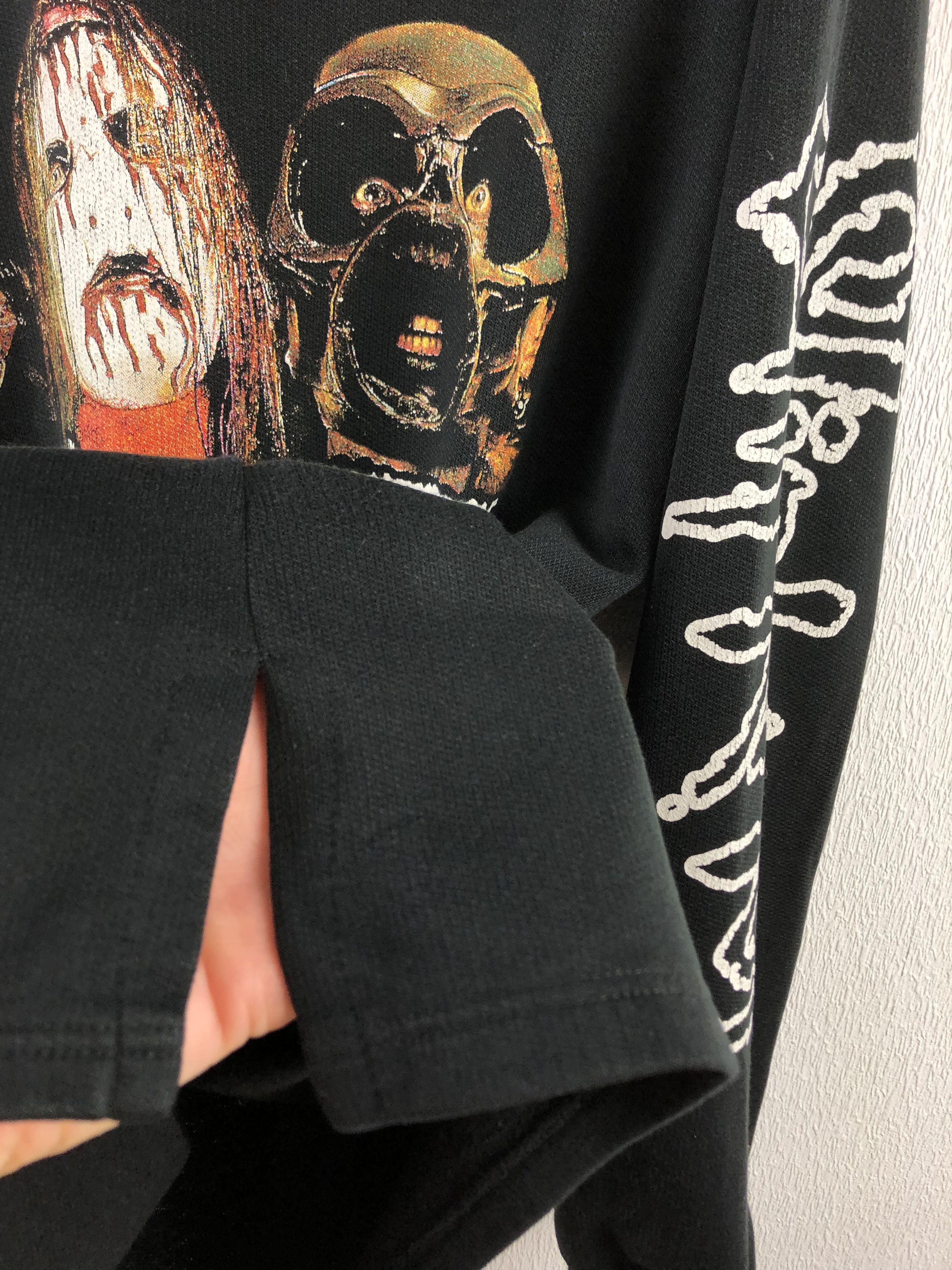 Band Tees × Vintage Vintage 2001 Slipknot IOWA Hoodie Very Rare Rock Band Over Size US XL / EU 56 / 4 - 13 Thumbnail