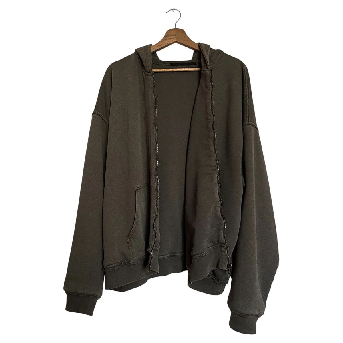 Haider Ackermann Haider Ackermann Dual Layer Zip Up Hoodie Size US L / EU 52-54 / 3 - 1 Thumbnail