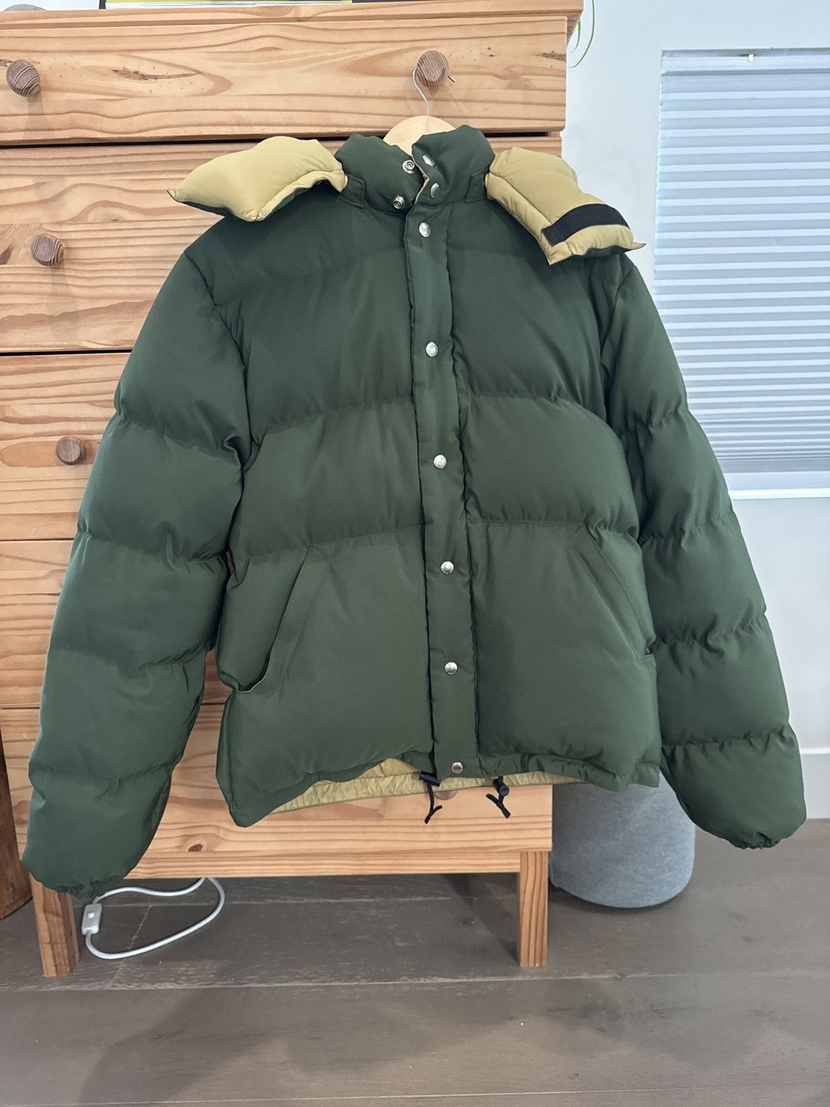 Crescent Down Works Down Sweater - Olive Size US M / EU 48-50 / 2 - 4 Thumbnail