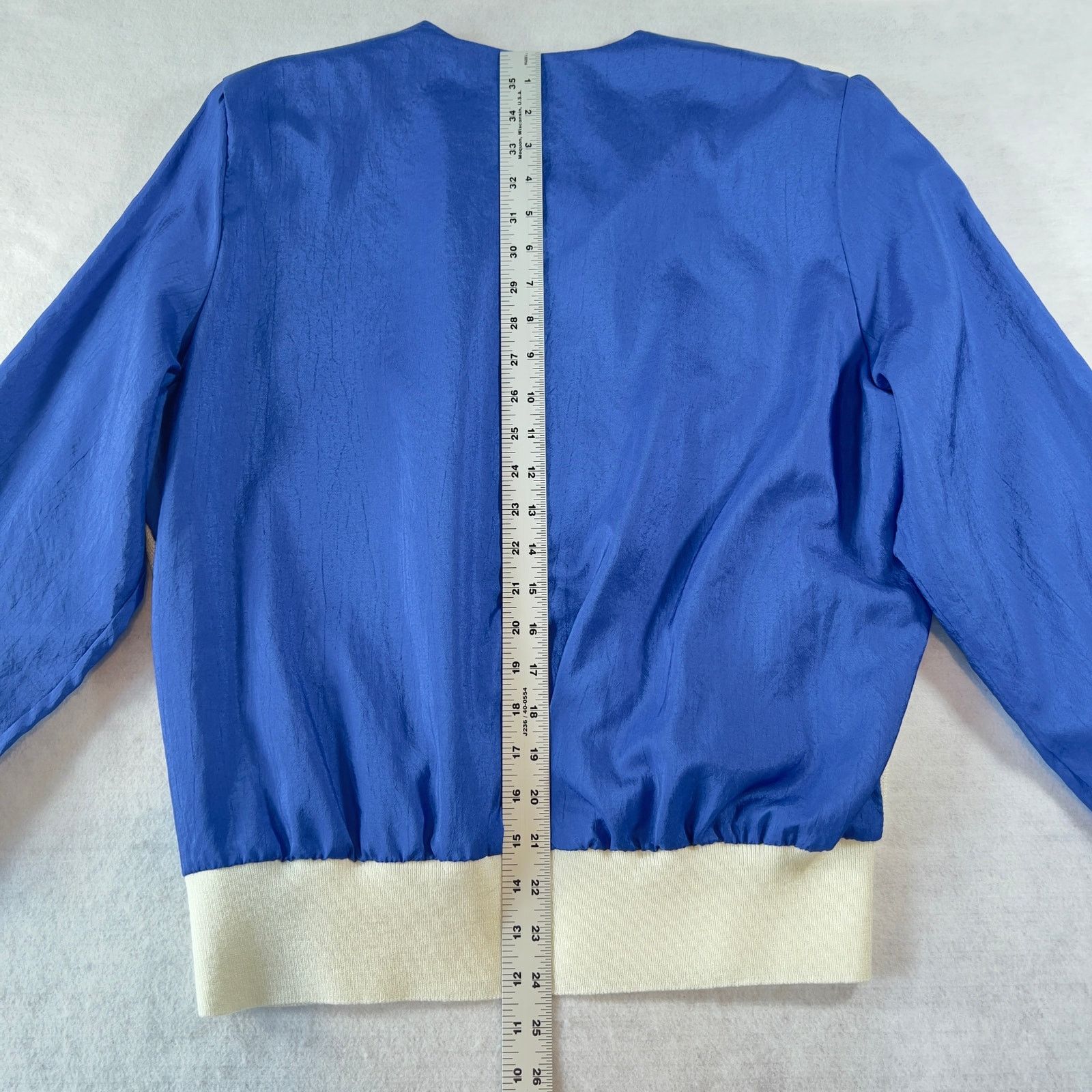 Other Samantha Boca Raton FL Top 100% Polyester Long Sleeve USA Size M / US 6-8 / IT 42-44 - 9 Thumbnail