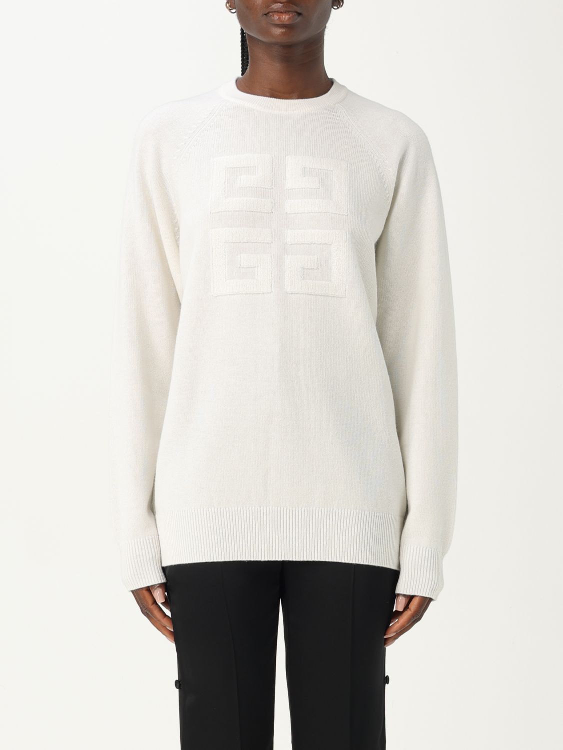 image of Givenchy Sweater Woman White, Women's (Size XS)