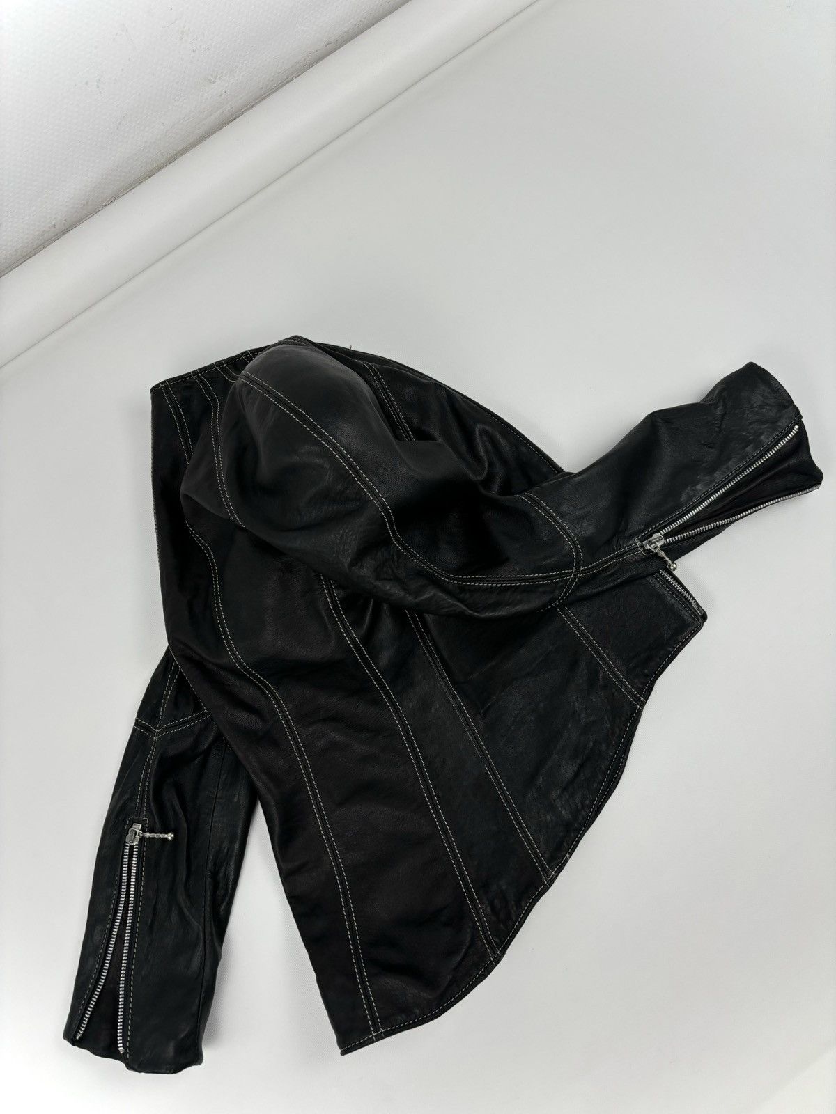 Other VTG NORTHBOUND LEATHER 6000 Contoured Canada BDSM Full-Zip Jacket Bomber 12 Size M / US 6-8 / IT 42-44 - 7 Thumbnail