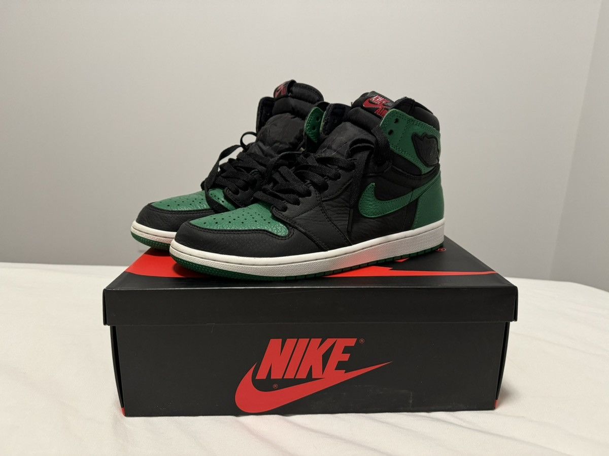 Jordan Brand × Nike Jordan 1 High Pine Green Size US 9 / EU 42 - 1 Thumbnail
