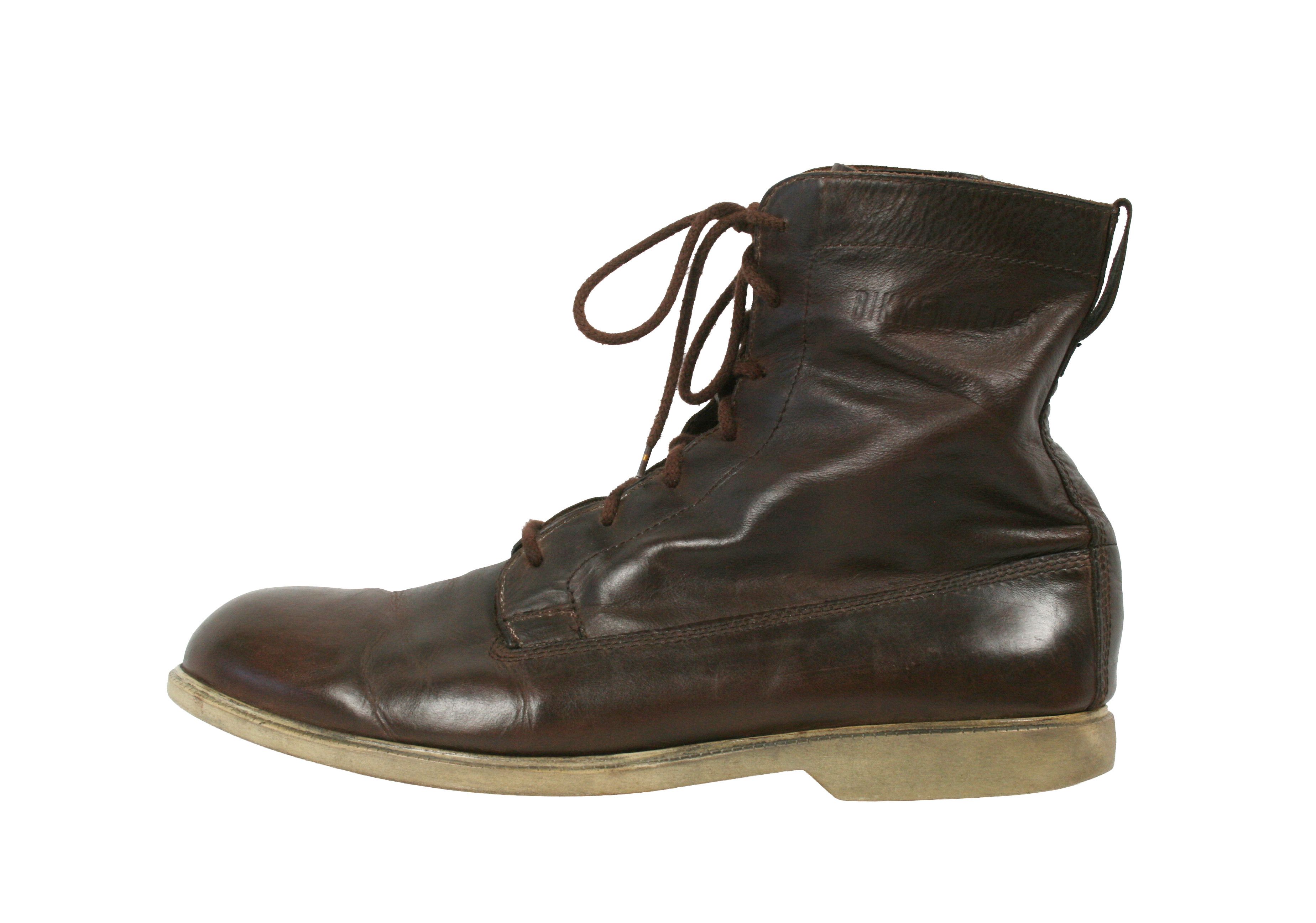 Dirk Bikkembergs 00S Military Combat Leather Boots Vintage Size US 10 / EU 43 - 1 Thumbnail