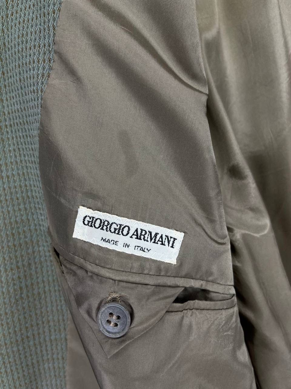 Giorgio Armani Vintage Giorgio Armani Luxury Wool Blazer Coat Jacket Size US M / EU 48-50 / 2 - 7 Thumbnail