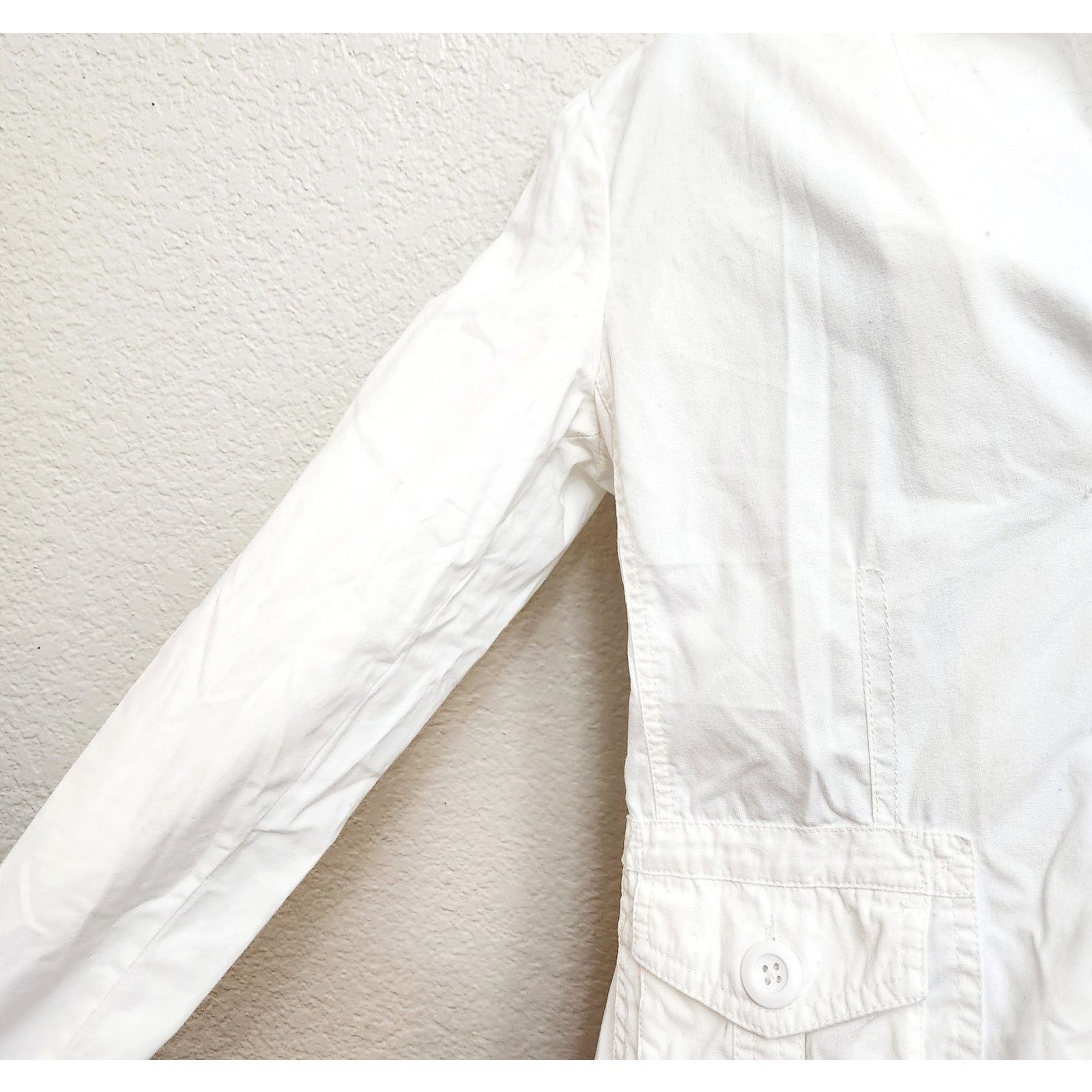 Other Classic Blues White 3 Button Notched Collar Blazer Small Size S / US 4 / IT 40 - 2 Thumbnail