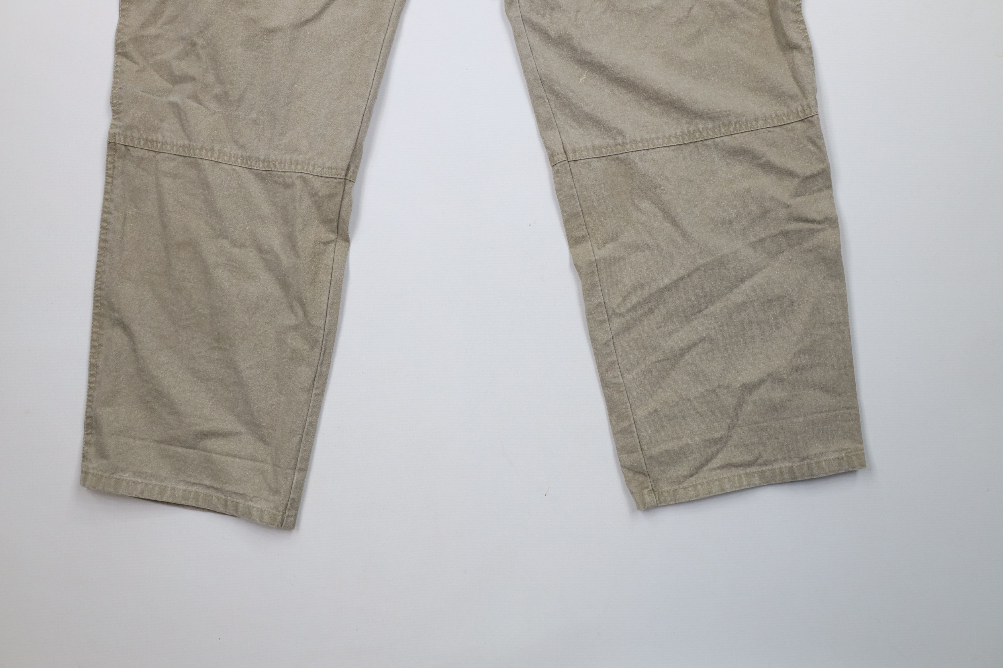 Vintage Vintage 90s Streetwear Stonewash Double Knee Cargo Pants Size US 34 / EU 50 - 4 Thumbnail
