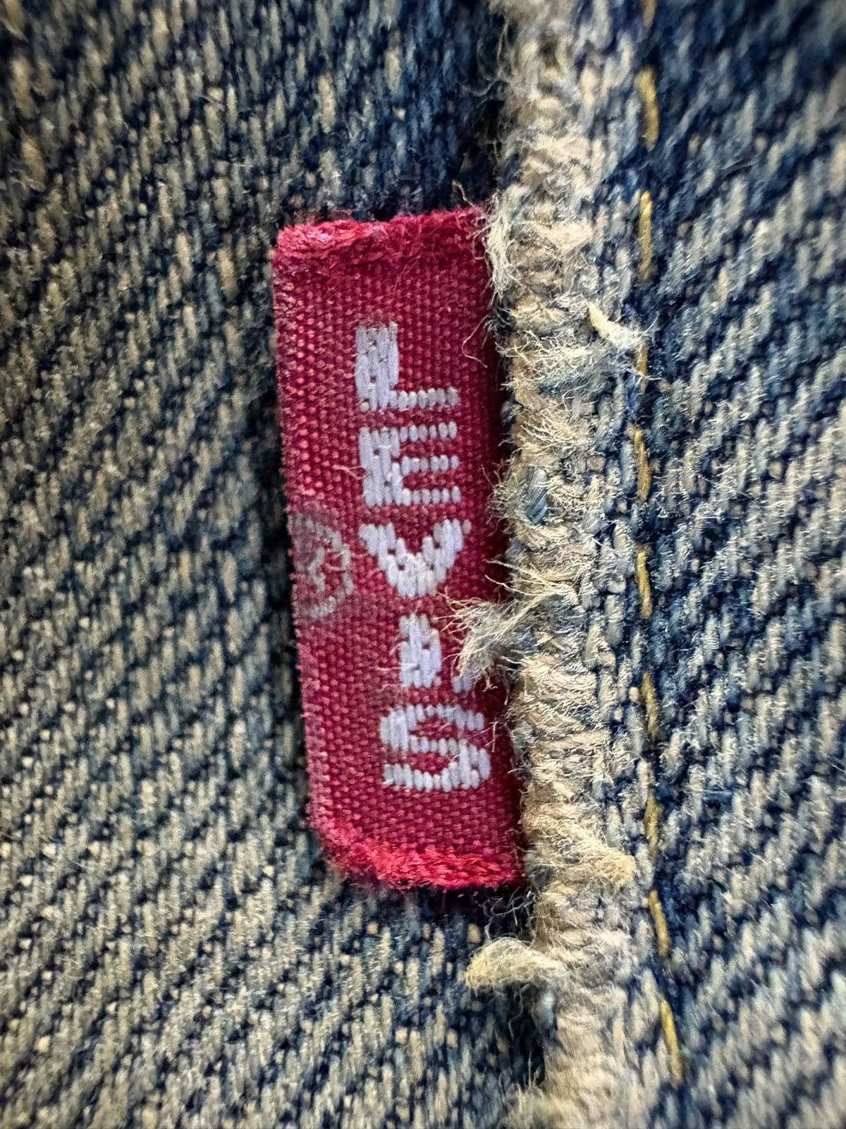 Levi's Vintage 80s Levis 503BXX Big E Selvedge Mud Wash Baggy Jeans Size US 29 - 12 Thumbnail