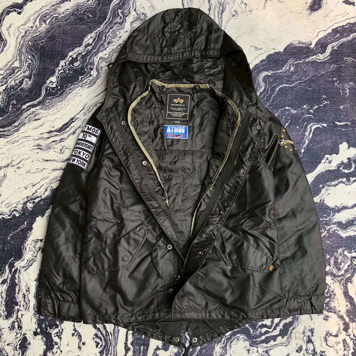 Alpha Industries Alpha Industries x Atmos 10th Anniversary M65 Fishtail Parka Size US M / EU 48-50 / 2 - 1 Thumbnail