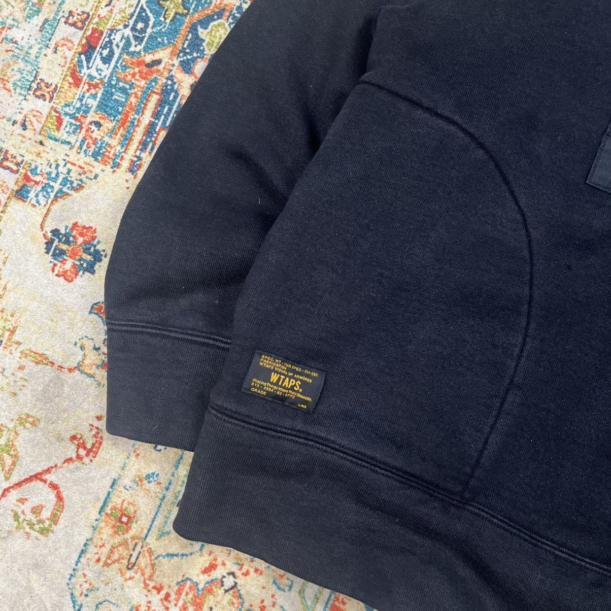 Wtaps Wtaps udt military pouch hoodie sweatshirt cotton Size US L / EU 52-54 / 3 - 2 Thumbnail
