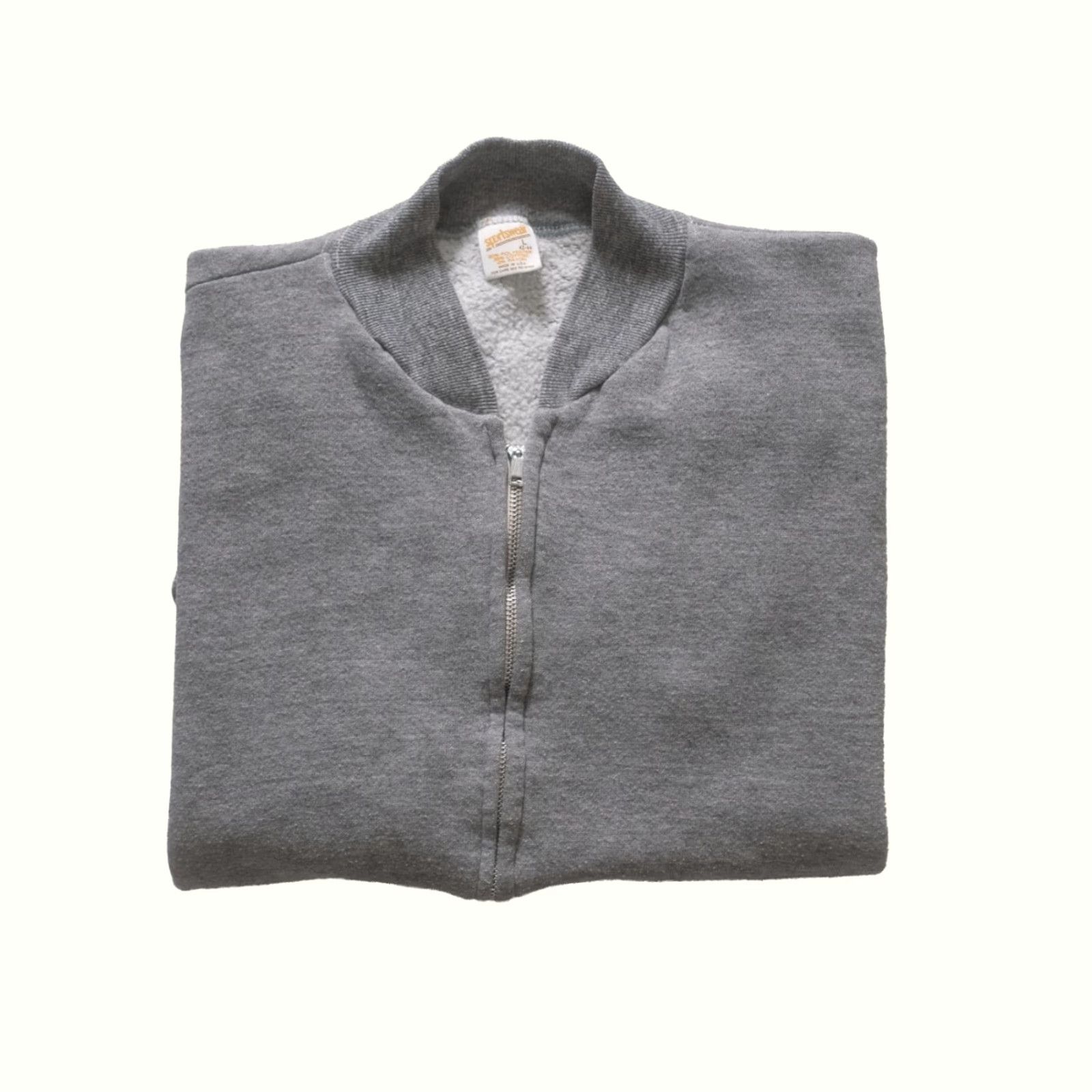 Vintage VINTAGE Sportswear Sweatshirt Crew Neck Sleeveless Gray USA Made Active 80s 70s L Men Size US L / EU 52-54 / 3 - 2 Thumbnail