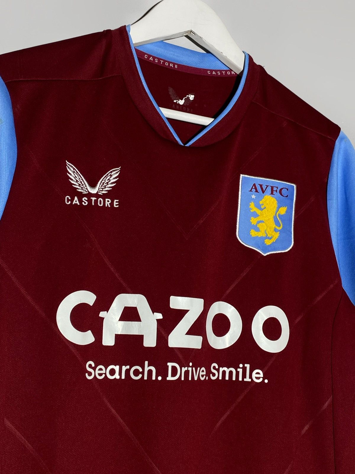 Other #2 Cash Aston Villa 2022/23 Home Football Shirt Size US S / EU 44-46 / 1 - 5 Thumbnail
