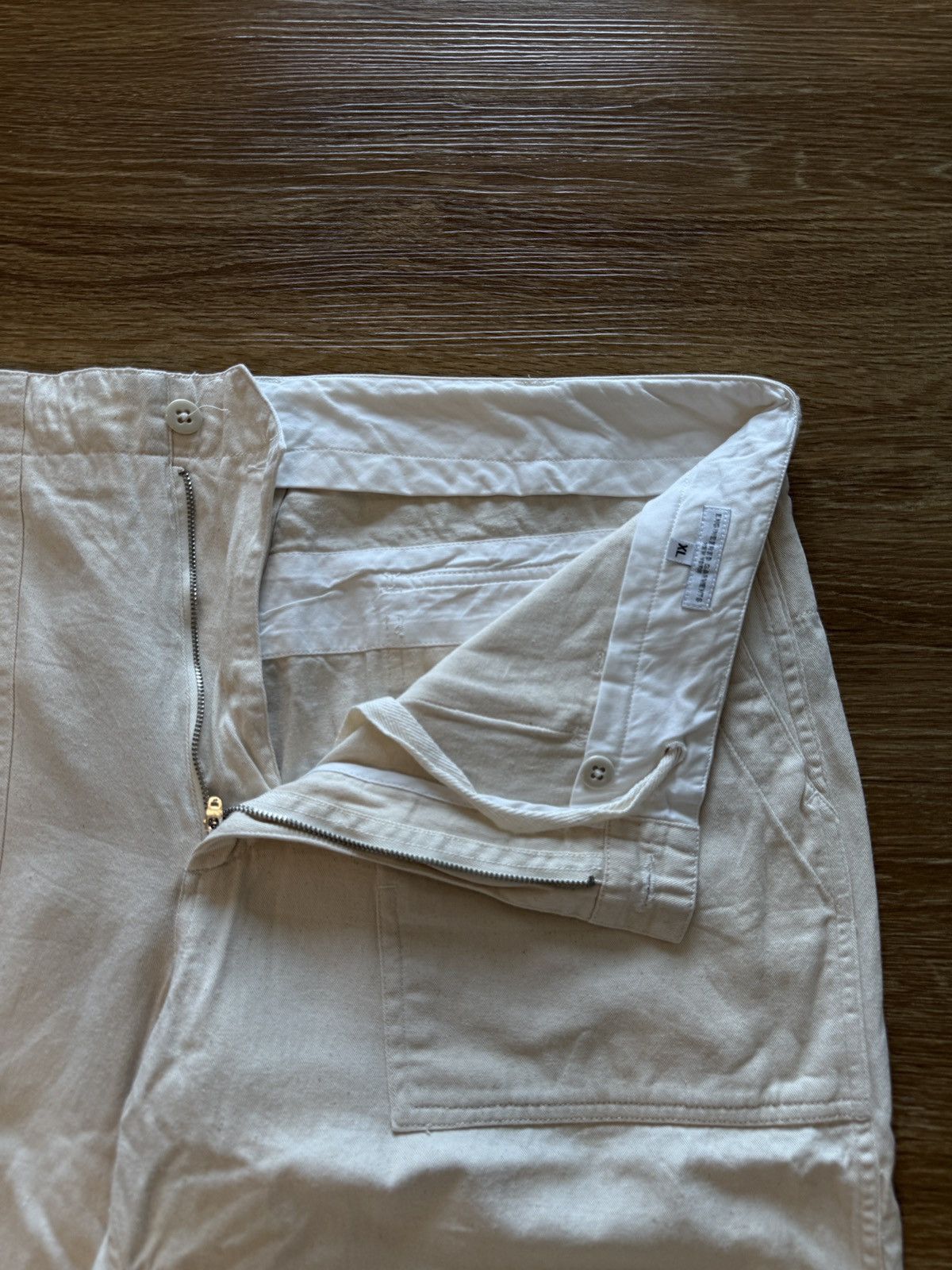Engineered Garments Engineered Garments Cream Fatigue pants Size US 38 / EU 54 - 4 Thumbnail