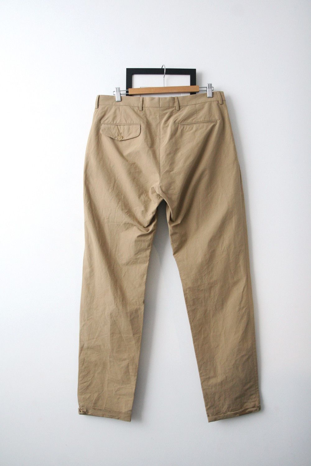 Acne Studios Acne Studios BOSTON W POP Cotton Poplin Trousers Pants Beige Size US 34 / EU 50 - 5 Thumbnail