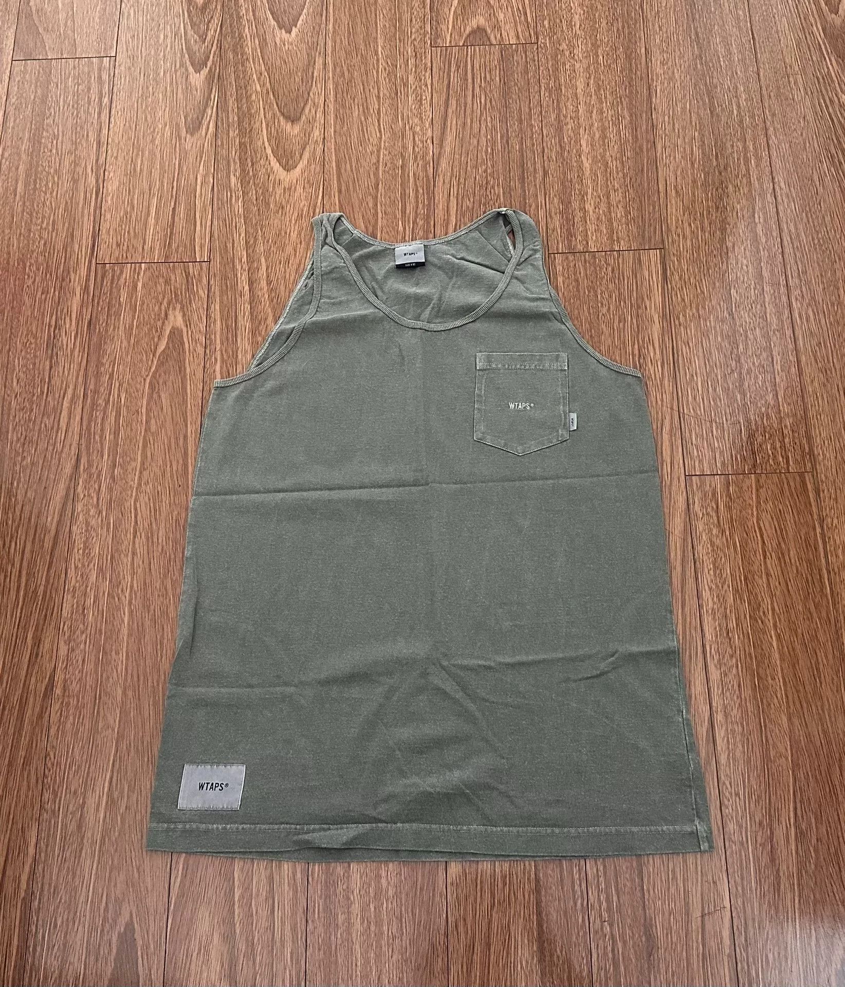 Wtaps WTAPS Cotton Sleeveless Tank Top Size US M / EU 48-50 / 2 - 1 Thumbnail