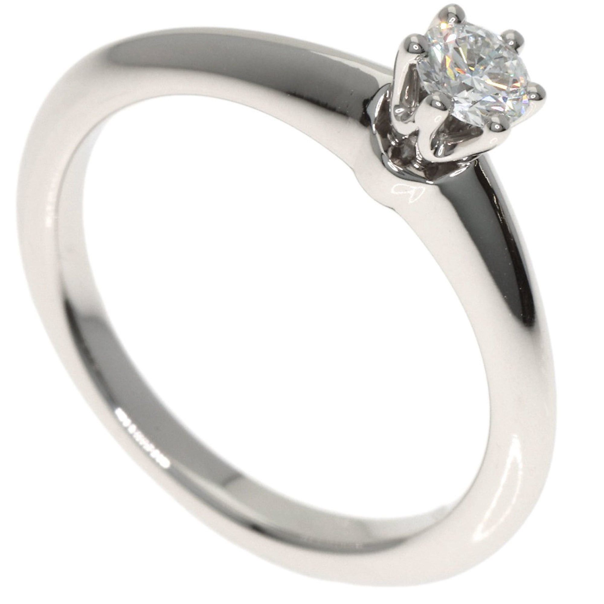 Tiffany & Co. Tiffany & Co. Solitaire Diamond Ring, Platinum PT950, Women's. Size ONE SIZE - 1 Thumbnail