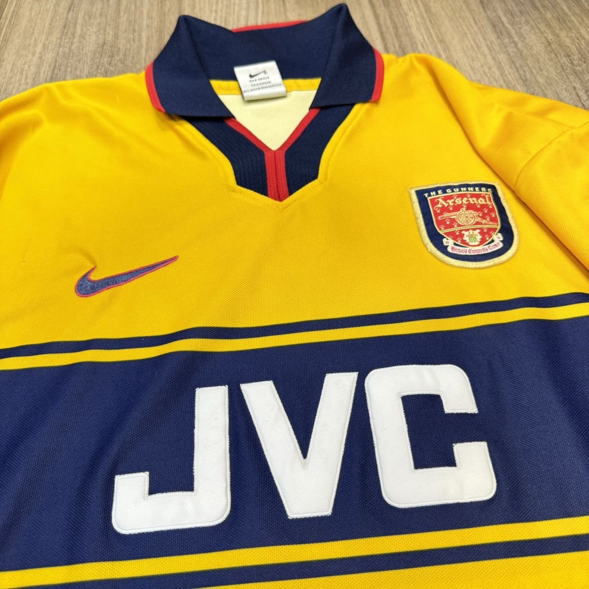 Vintage Arsenal 97/99 vintage away jersey Size US L / EU 52-54 / 3 - 3 Thumbnail