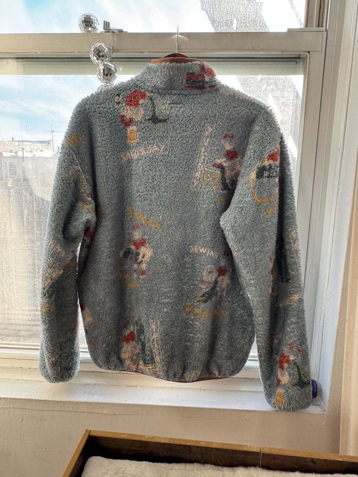 Kapital × Kapital Kountry KAPITAL - Kountry Calendar Printed Fleece - Blue Size US M / EU 48-50 / 2 - 2 Thumbnail