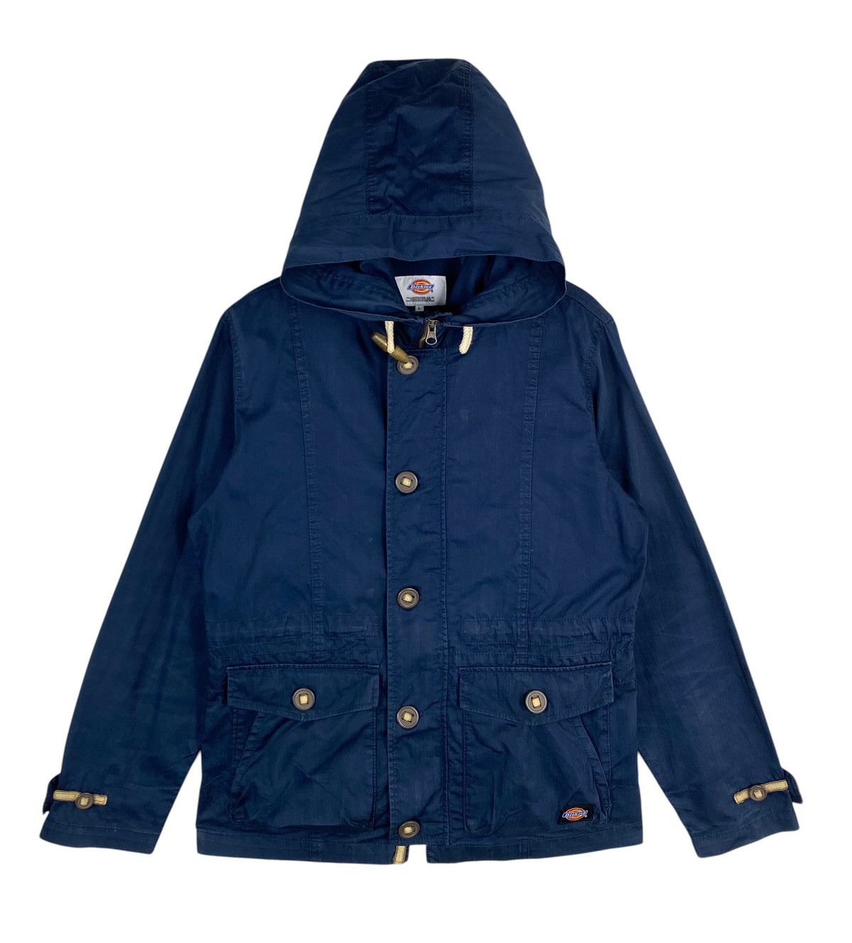 Dickies Rare‼️ Dickies Navy Mountain Hooded Parka Jacket Size US S / EU 44-46 / 1 - 1 Thumbnail