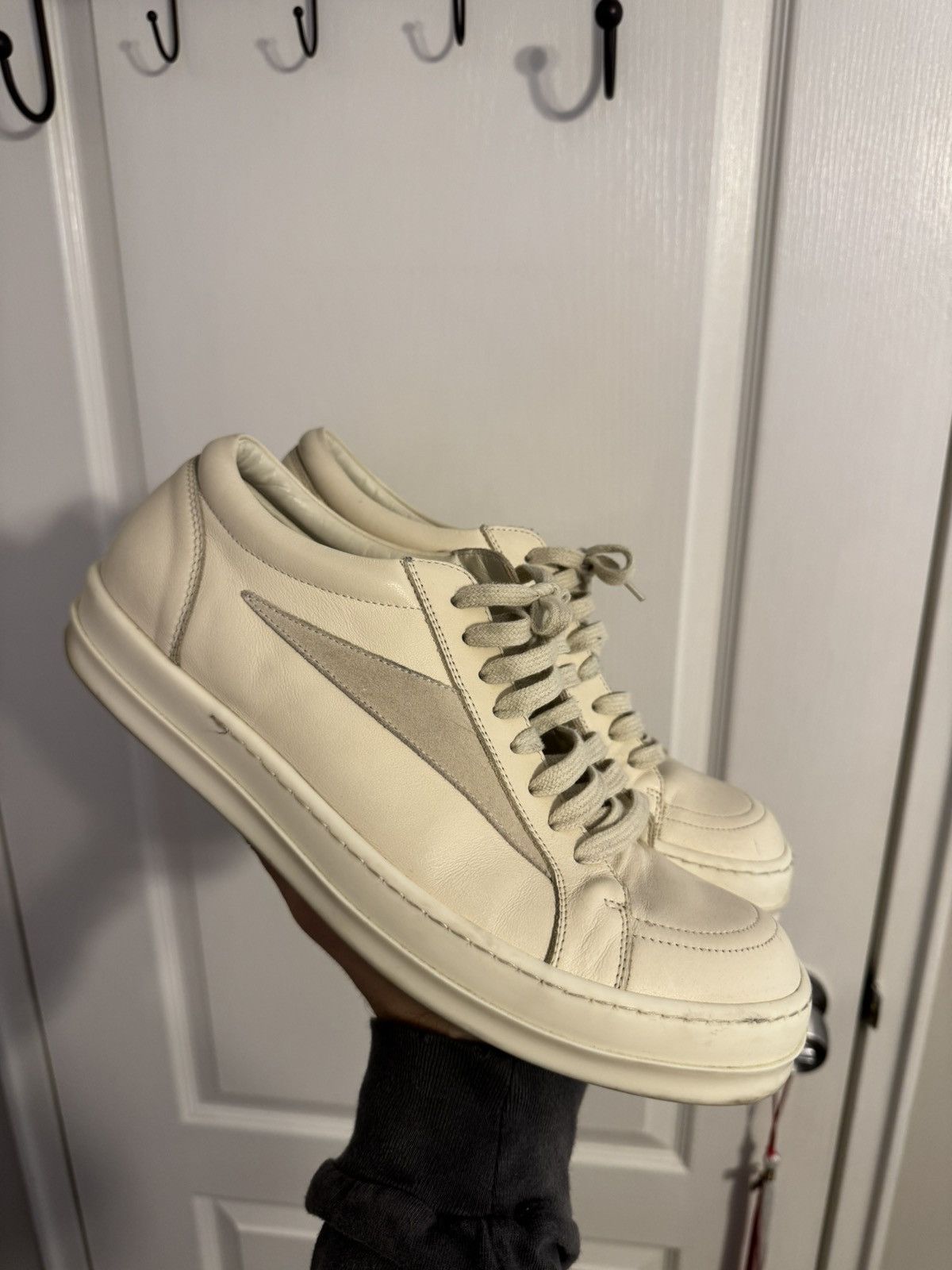 Rick Owens Rick Owens Vintage Leather Milk Vans Size US 10 / EU 43 - 4 Thumbnail