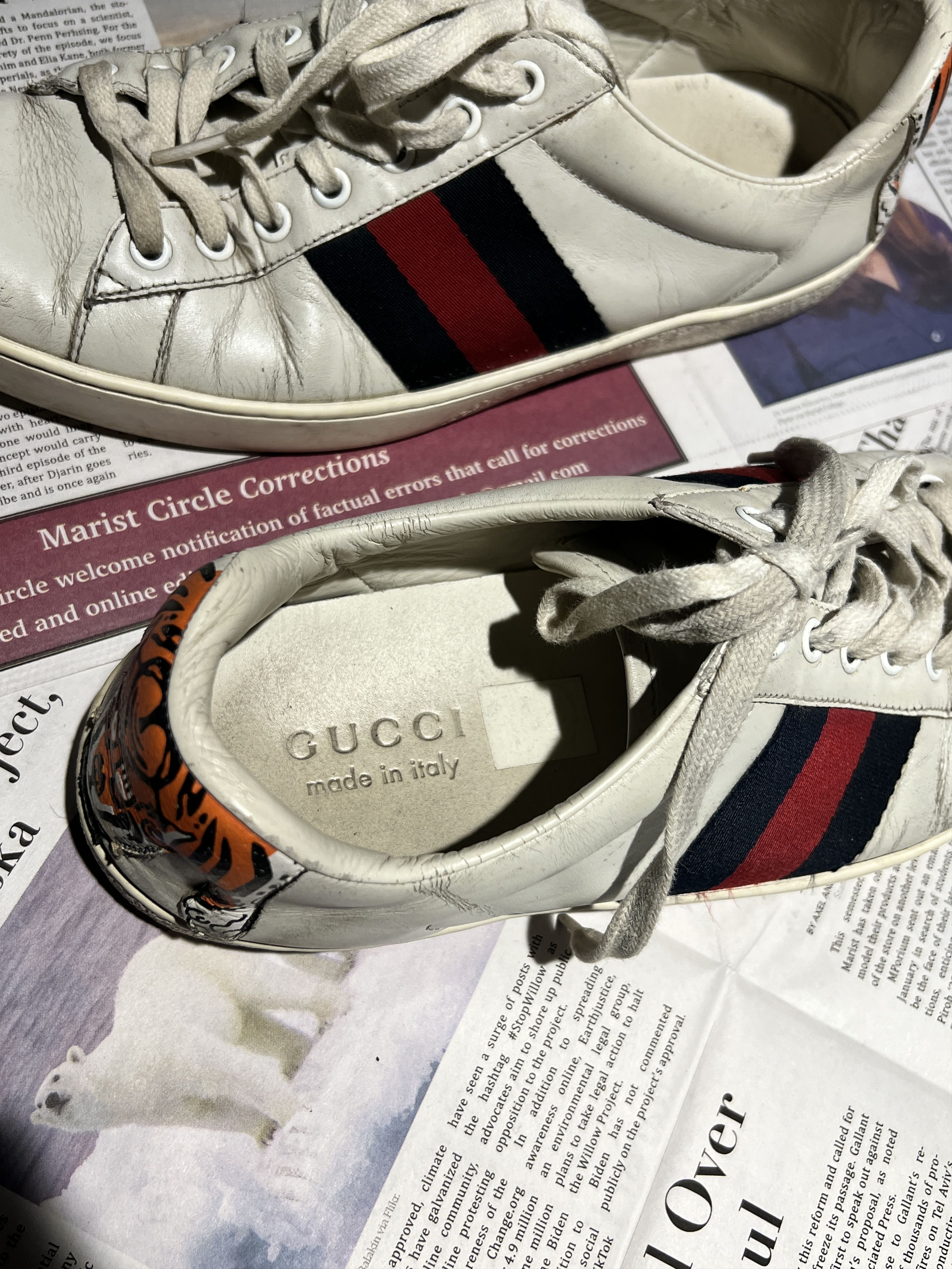 Gucci Gucci Ace Sneakers Size US 8 / EU 41 - 2 Thumbnail