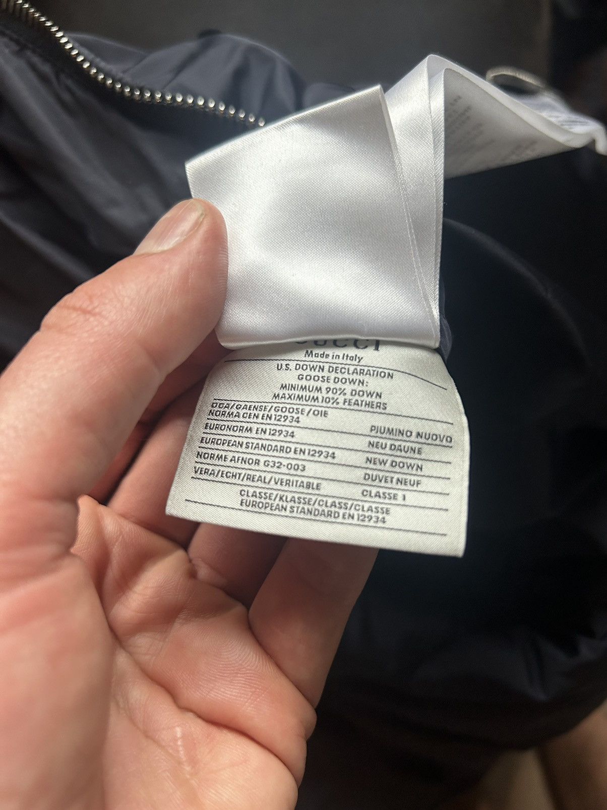 Gucci ‘L’Aveugle par Amour’ Crest Down Jacket Size US L / EU 52-54 / 3 - 16 Thumbnail