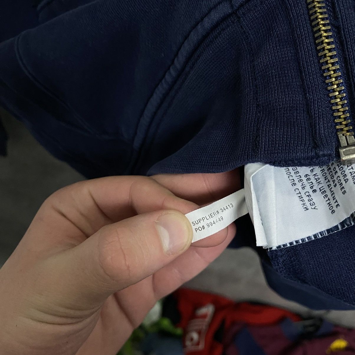 Polo Ralph Lauren Vintage Polo Ralph Lauren Zip Hoodie Y2K Size US XL / EU 56 / 4 - 12 Thumbnail