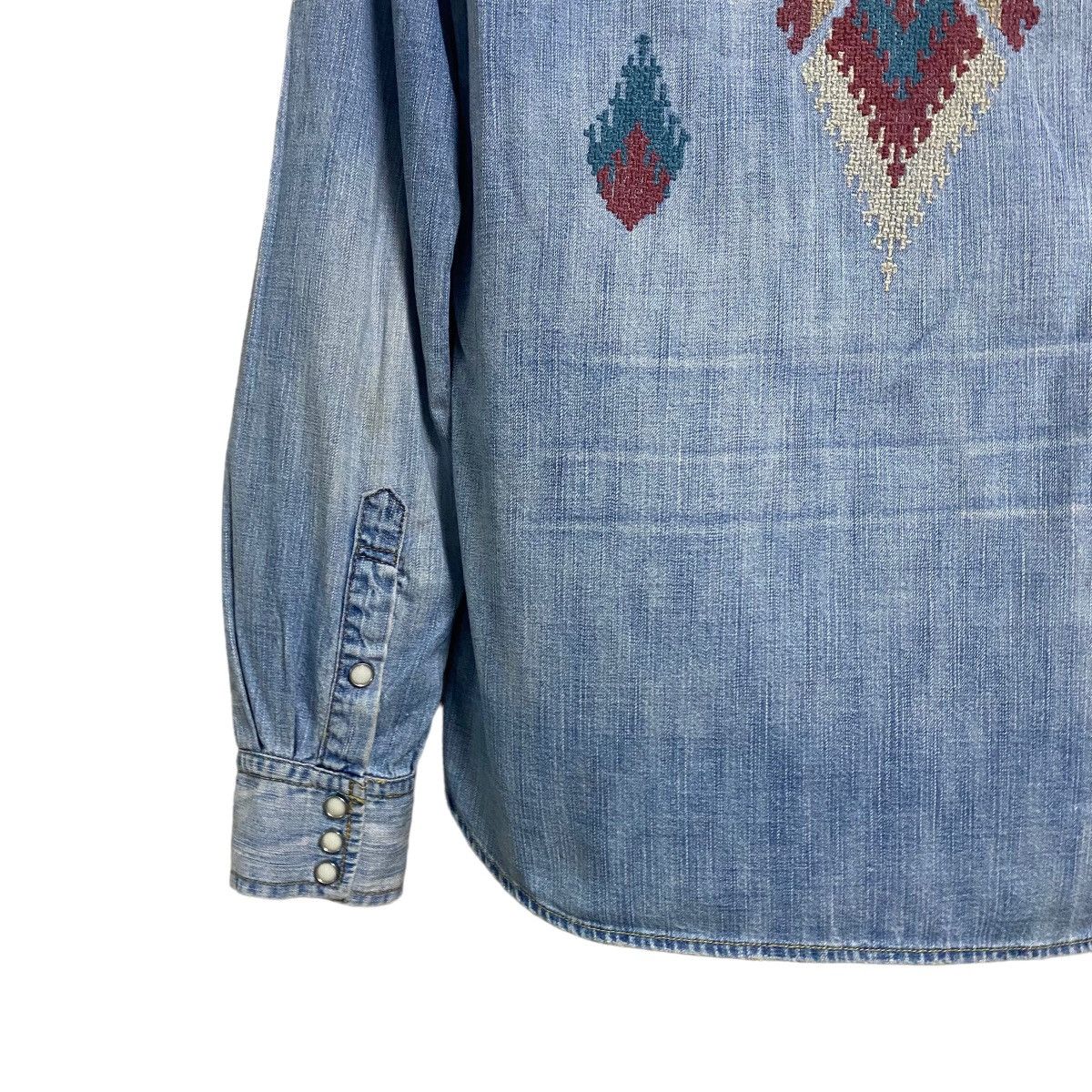 Remi Relief Remi Relief Western Denim Native Shirt Size US M / EU 48-50 / 2 - 13 Thumbnail