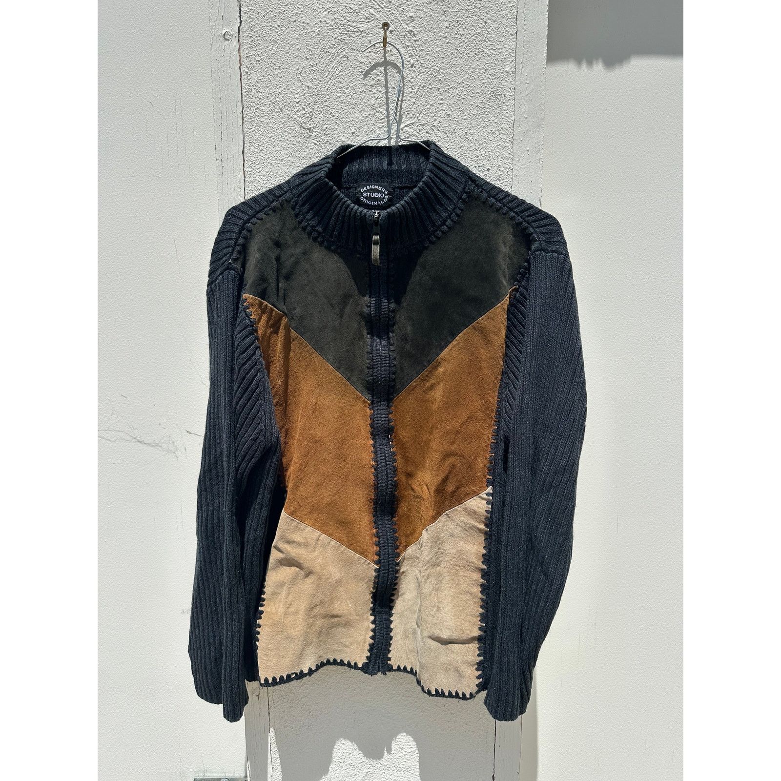Vintage Vintage Suede Zip-up Size US S / EU 44-46 / 1 - 1 Thumbnail