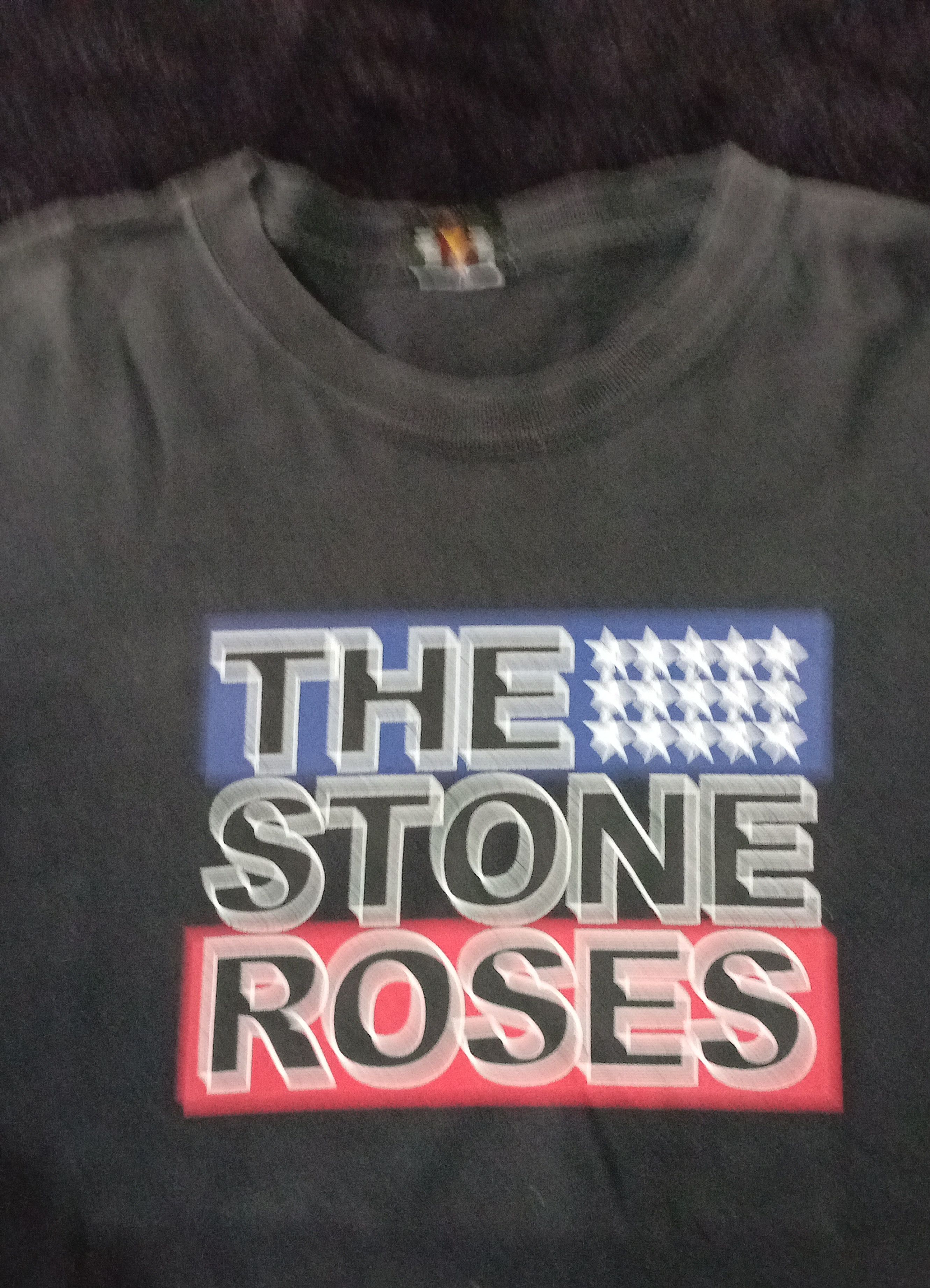 Band Tees Vintage The Stone.Roses Shirt,Oasis,Radiohead Size US M / EU 48-50 / 2 - 2 Thumbnail