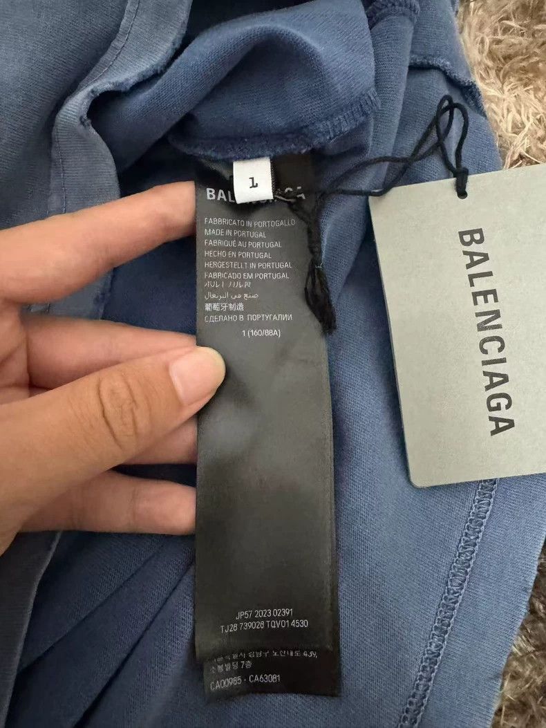 Balenciaga Balenciaga 24ss PARIS Paris Tower MOON blue large profile s Size US S / EU 44-46 / 1 - 3 Thumbnail