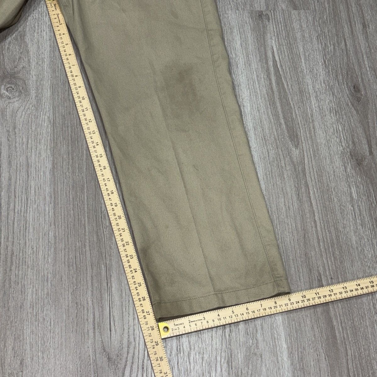 Carhartt Carhartt B290 Twill Work Pants Mens 38x30 Khaki Utility Size US 38 / EU 54 - 6 Thumbnail